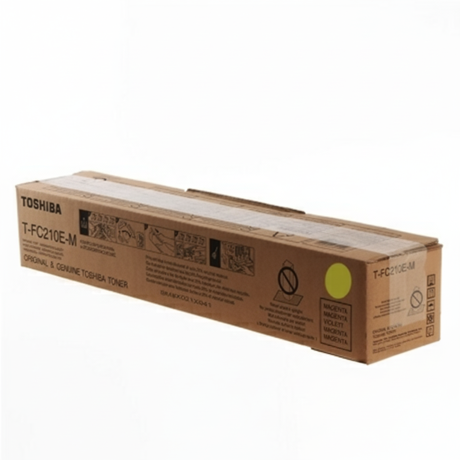 Original OEM Toner Toshiba T-FC210E-Y (6AJ00000168) (Yellow)
