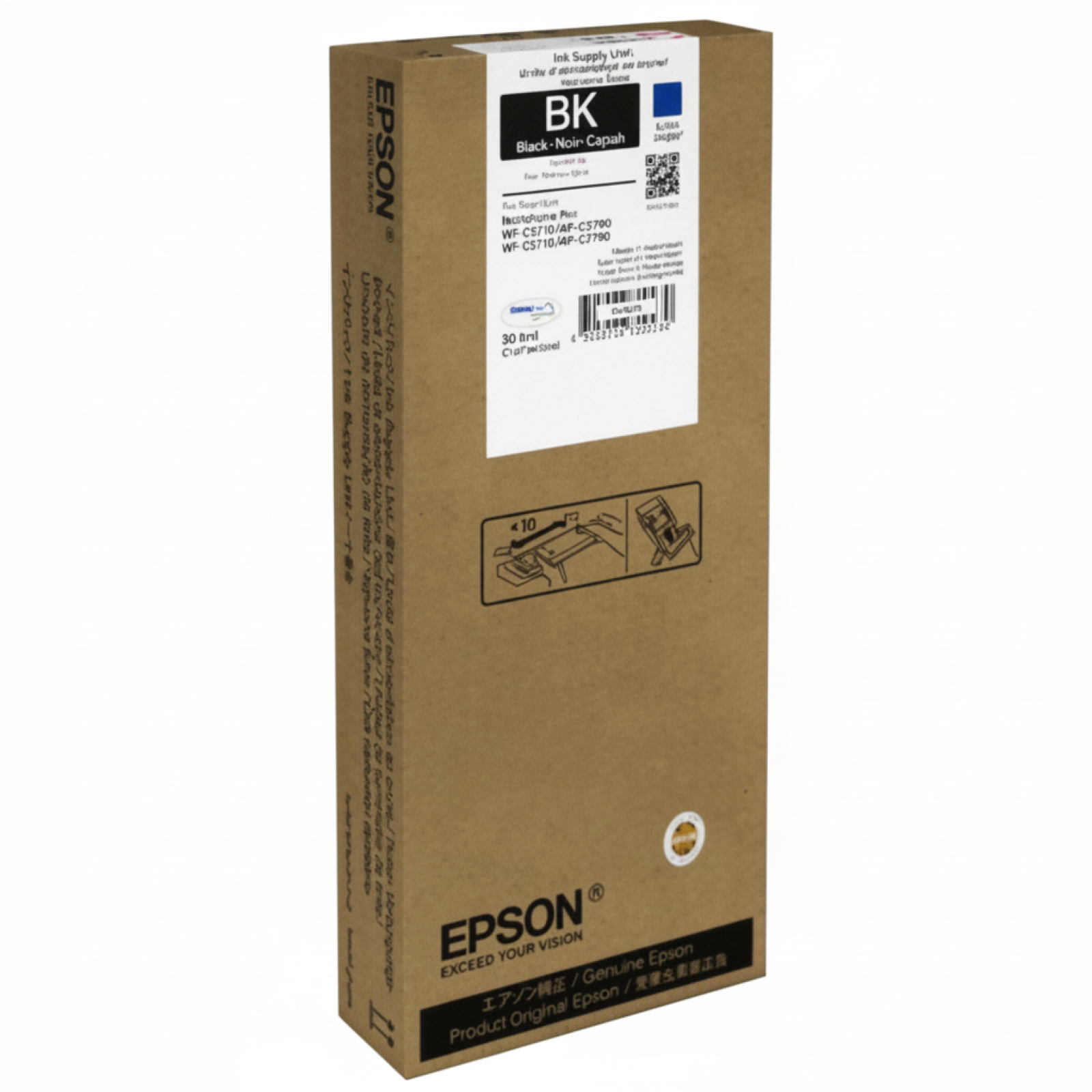 Original OEM Ink Cartridge Epson T11C1 (C13T11C140) (Black)