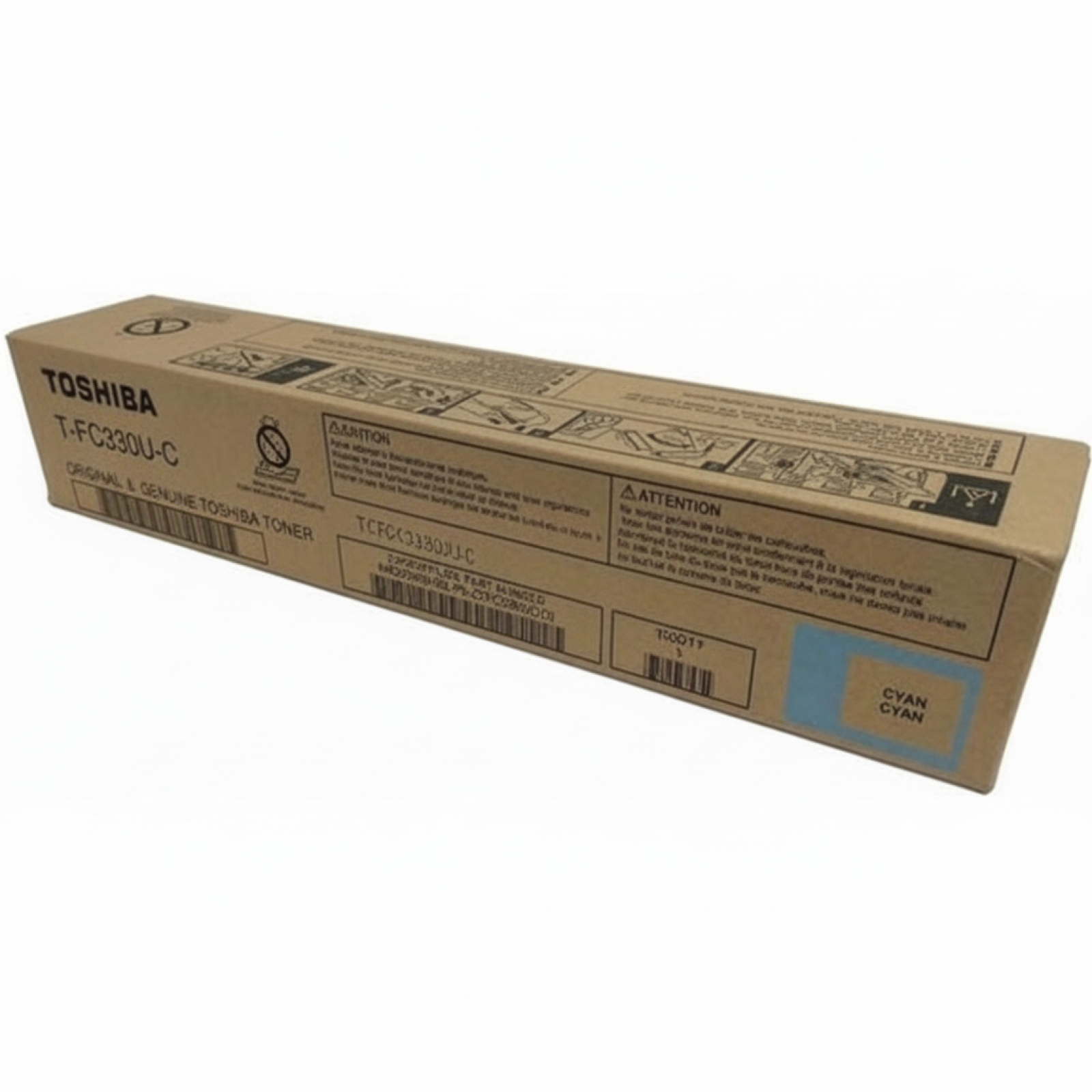 Original OEM Toner Toshiba T-FC-330EC (6AG00009130) (Cyan)