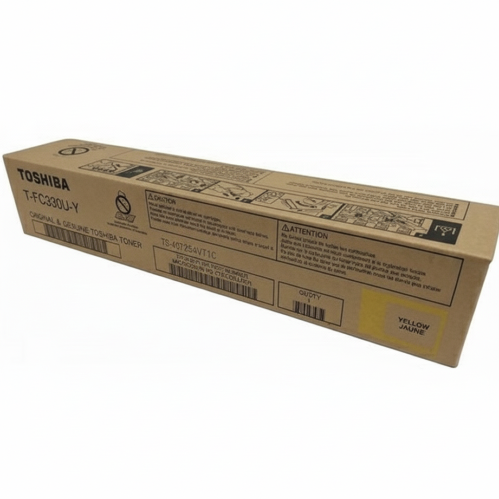 Original OEM Toner Toshiba T-FC-330EY (6AG00009143) (Yellow)