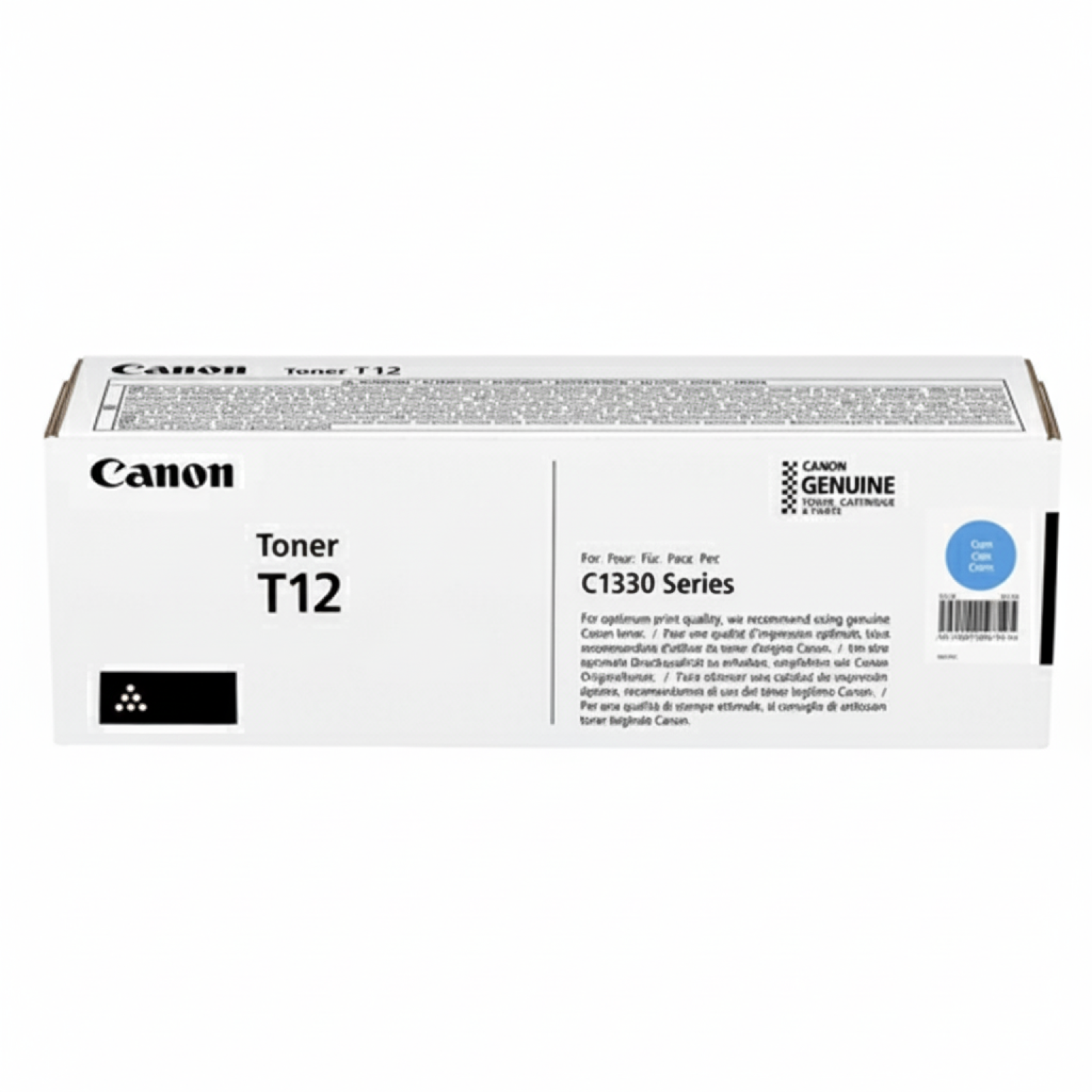 Original OEM Toner Canon T12 (5097C006) (Cyan)