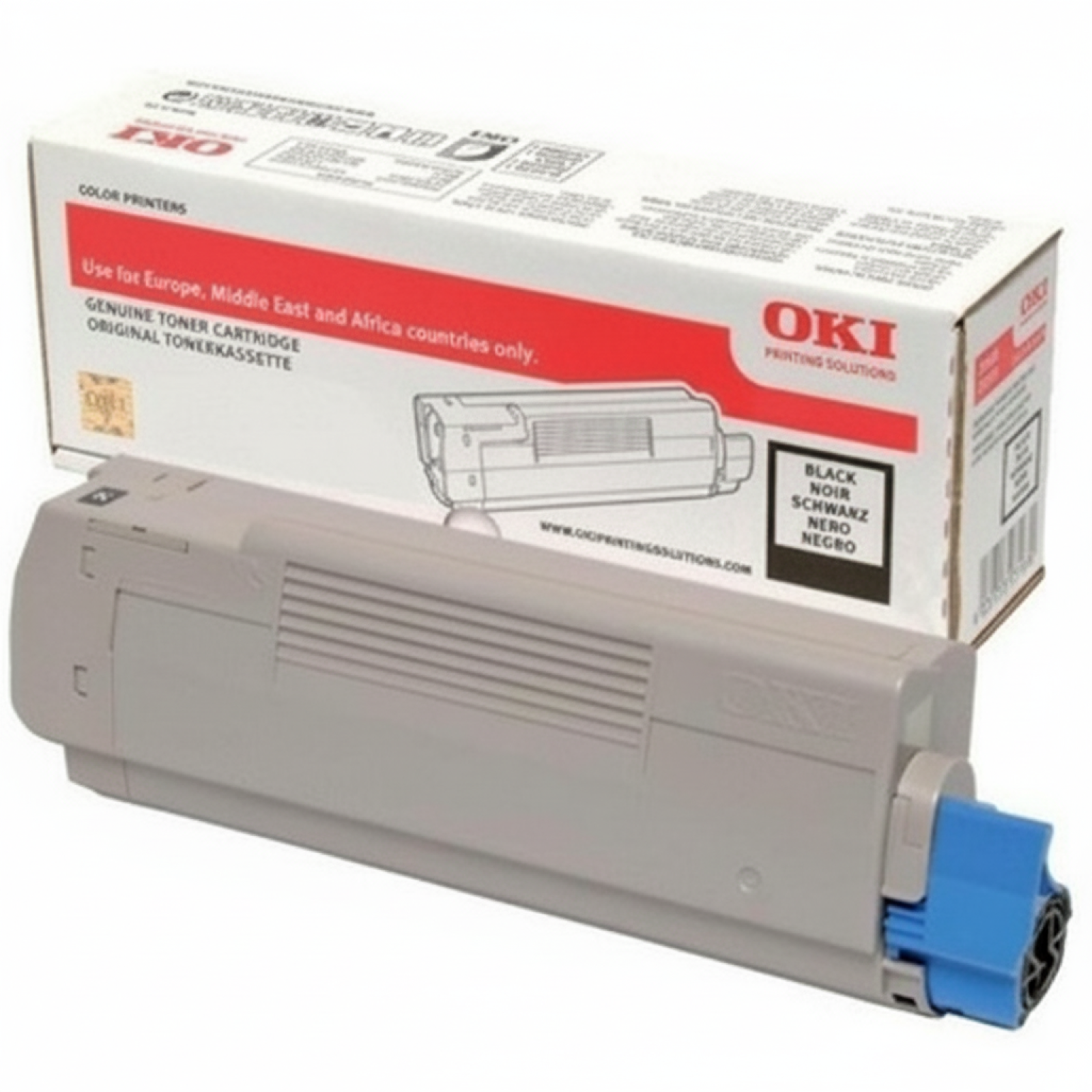 Original OEM Toner Oki C712 (46507616) (Black)