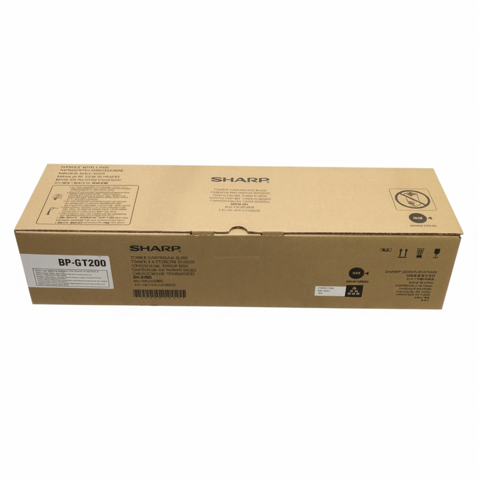 Original OEM Toner Sharp BP-GT200 (BPGT200) (Black)