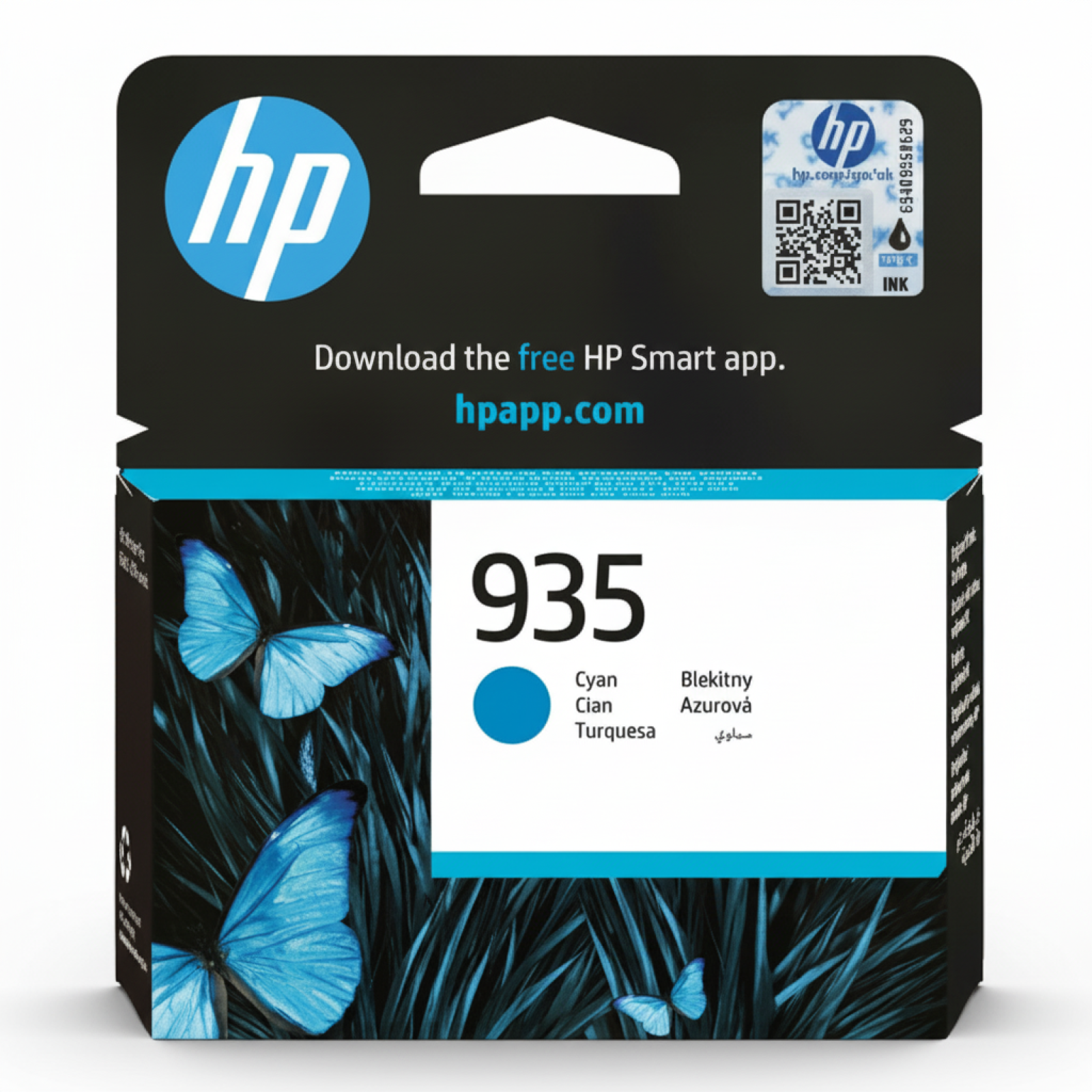 Original OEM Ink Cartridge HP 935 C (C2P20AE) (Cyan)