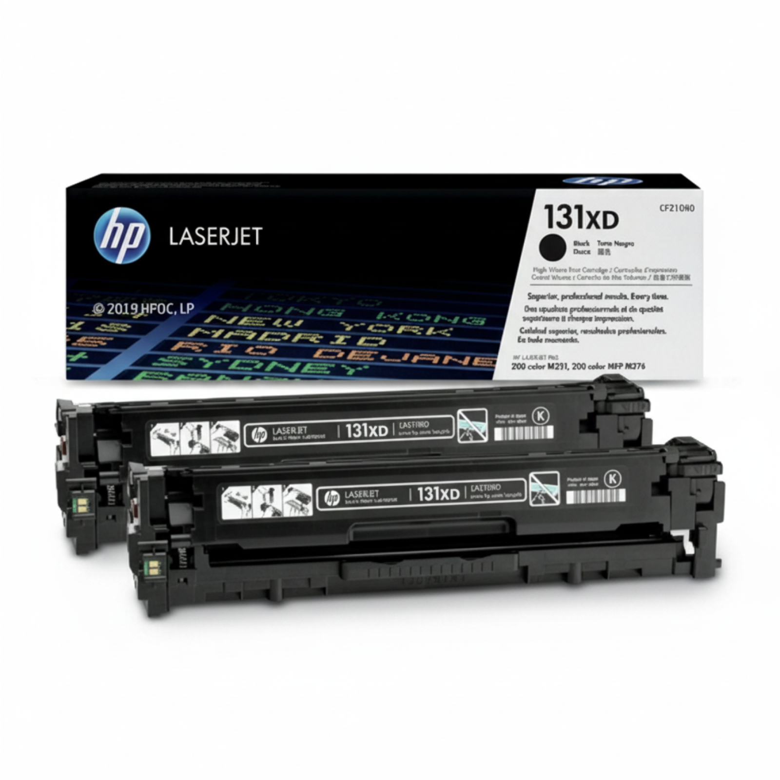 Original OEM Toners HP 131X (CF210XD) (Black) (2-pack)