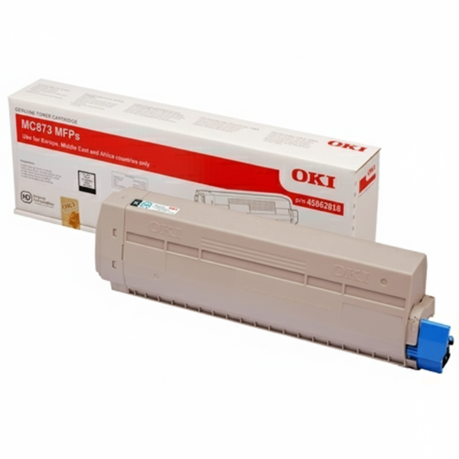 Original OEM Toner Oki MC873 (45862818) (Black)