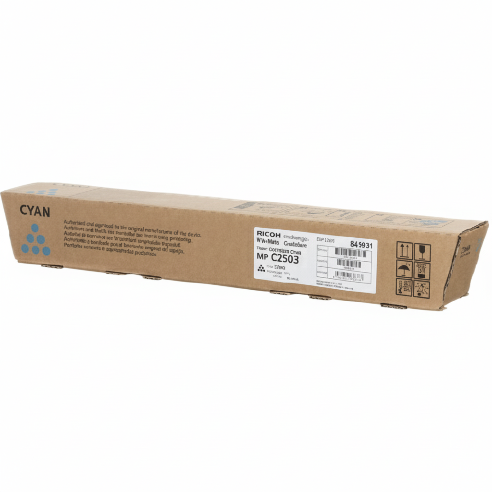 Original OEM Toner Ricoh C2503 (841931) (Cyan)