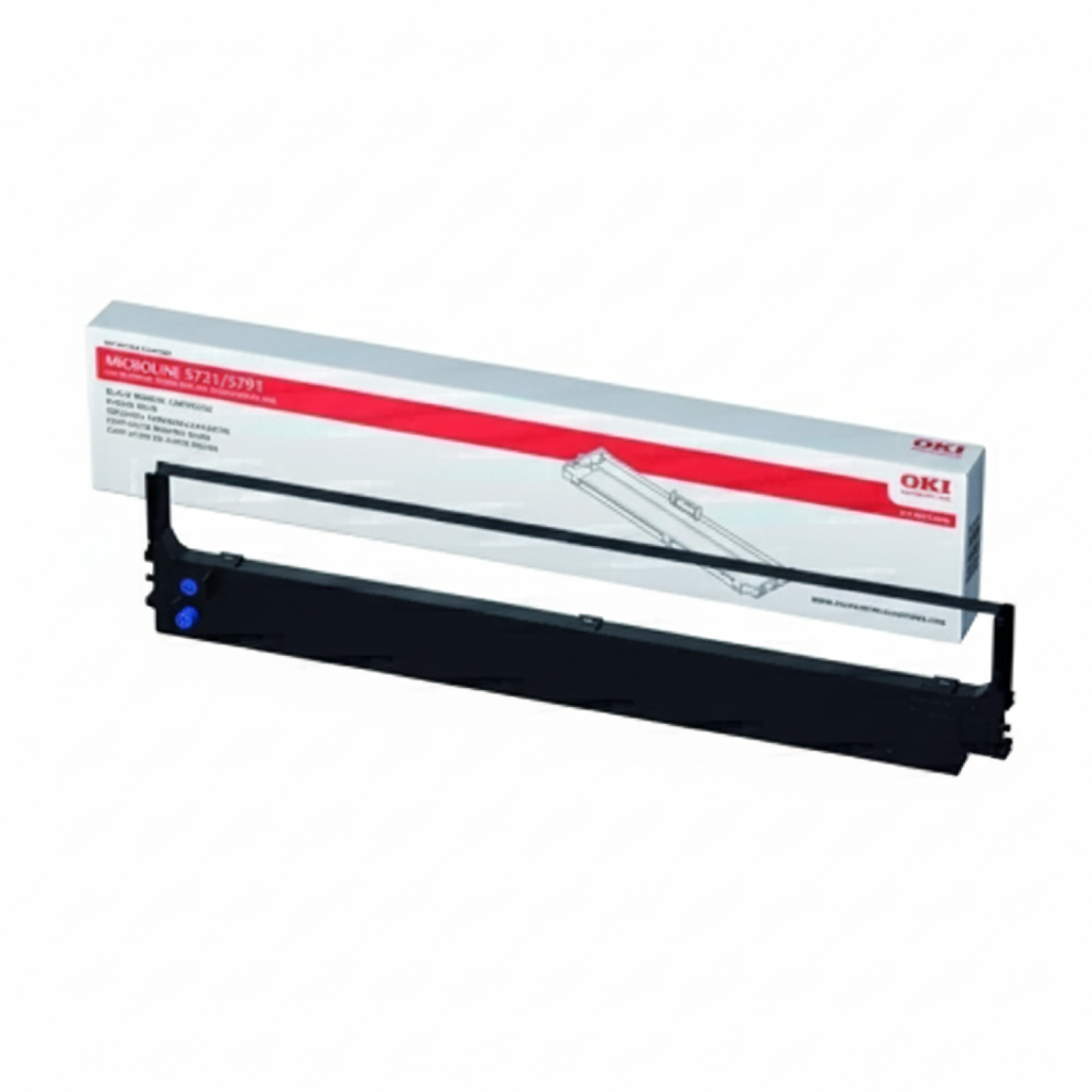 Original OEM Ink Ribbon Oki ML-5721 5791 (44173406) (Black)