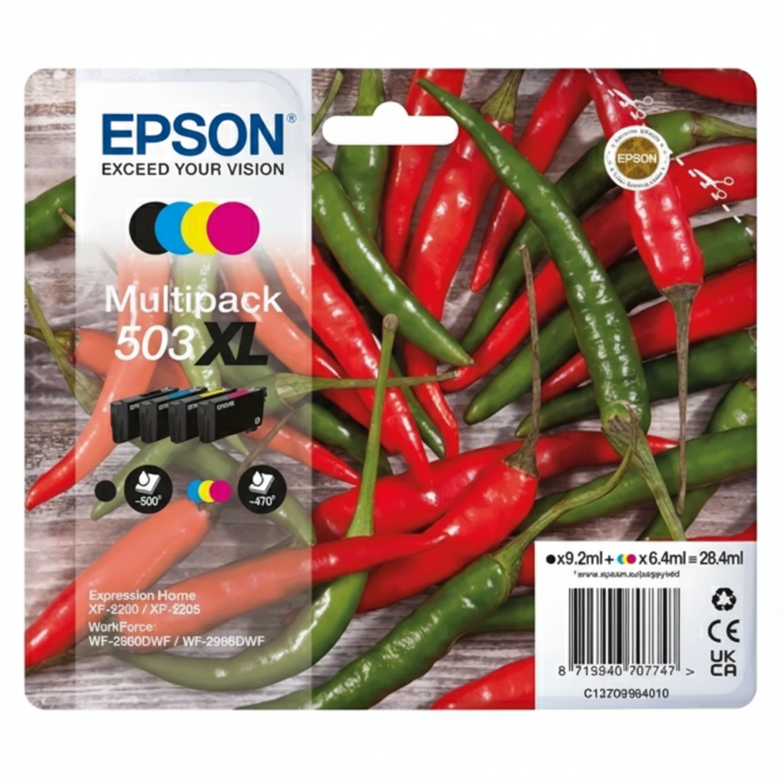 Original OEM Ink Cartridges Epson 503 XL (C13T09R64010) (multi pack)