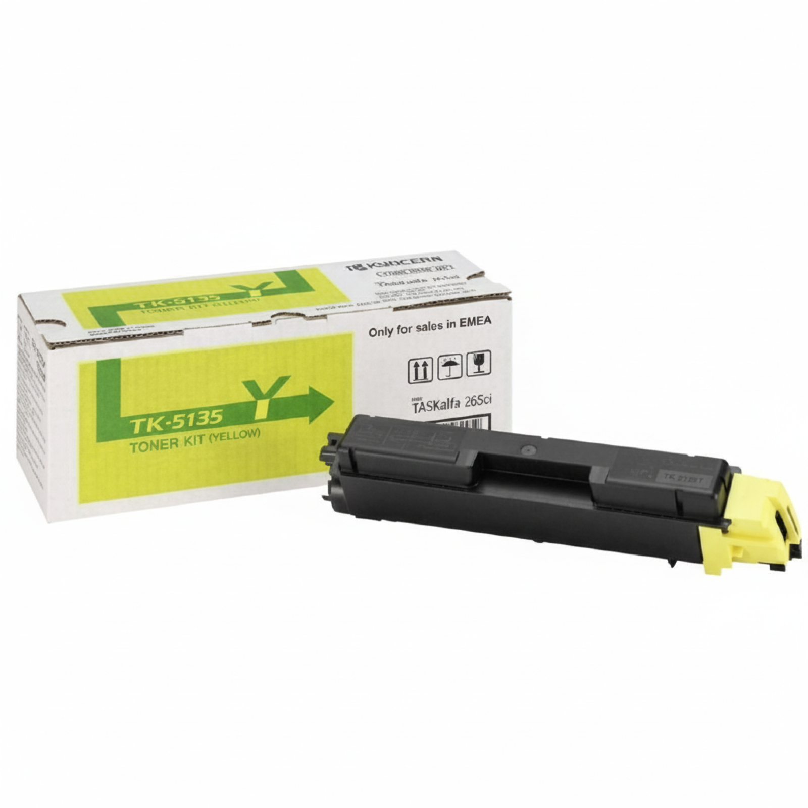 Original OEM Toner Kyocera TK-5135Y (1T02PAANL0) (Yellow)
