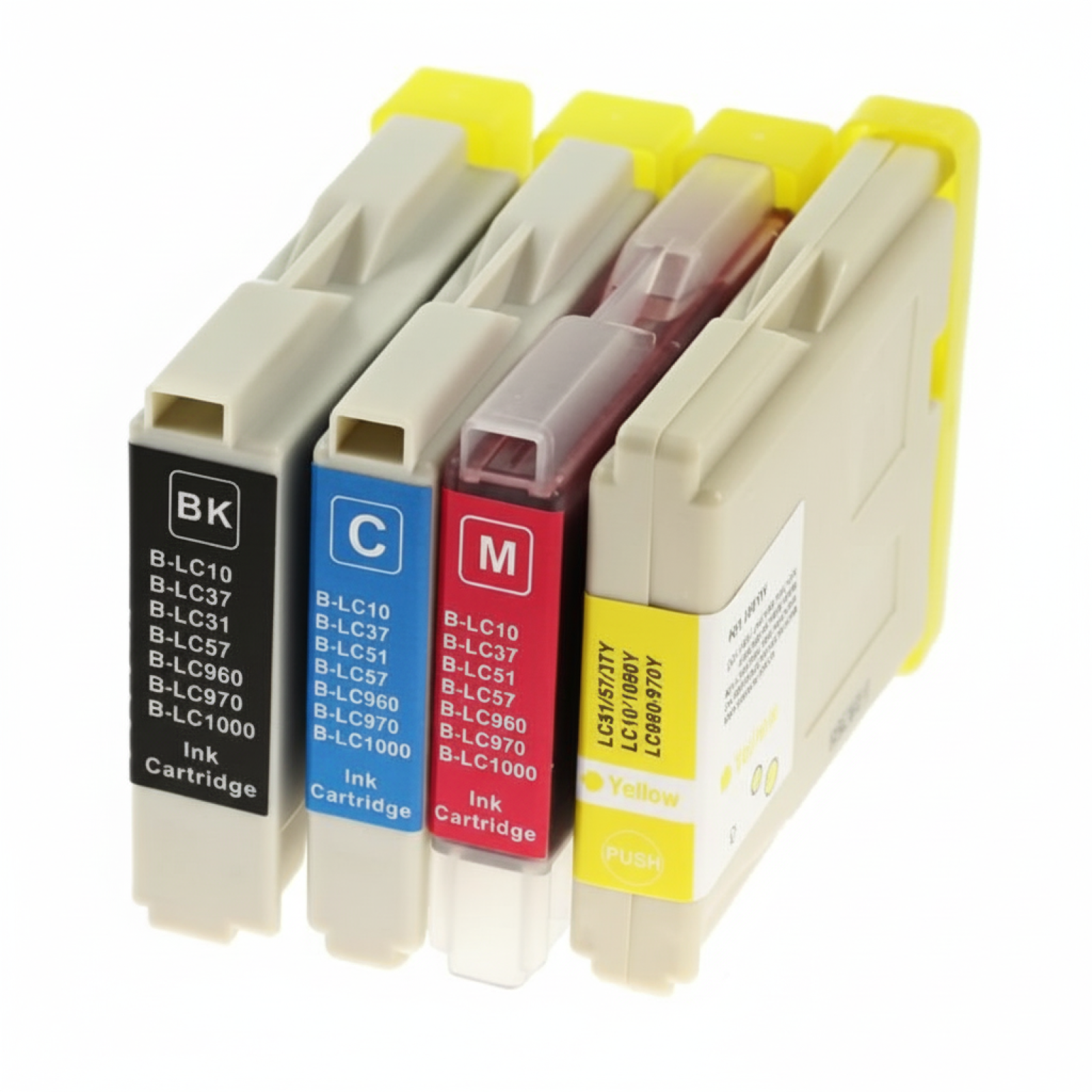 Compatible Ink Cartridges LC-1000 CMYK for Brother (LC1000VALBP) (multi pack)