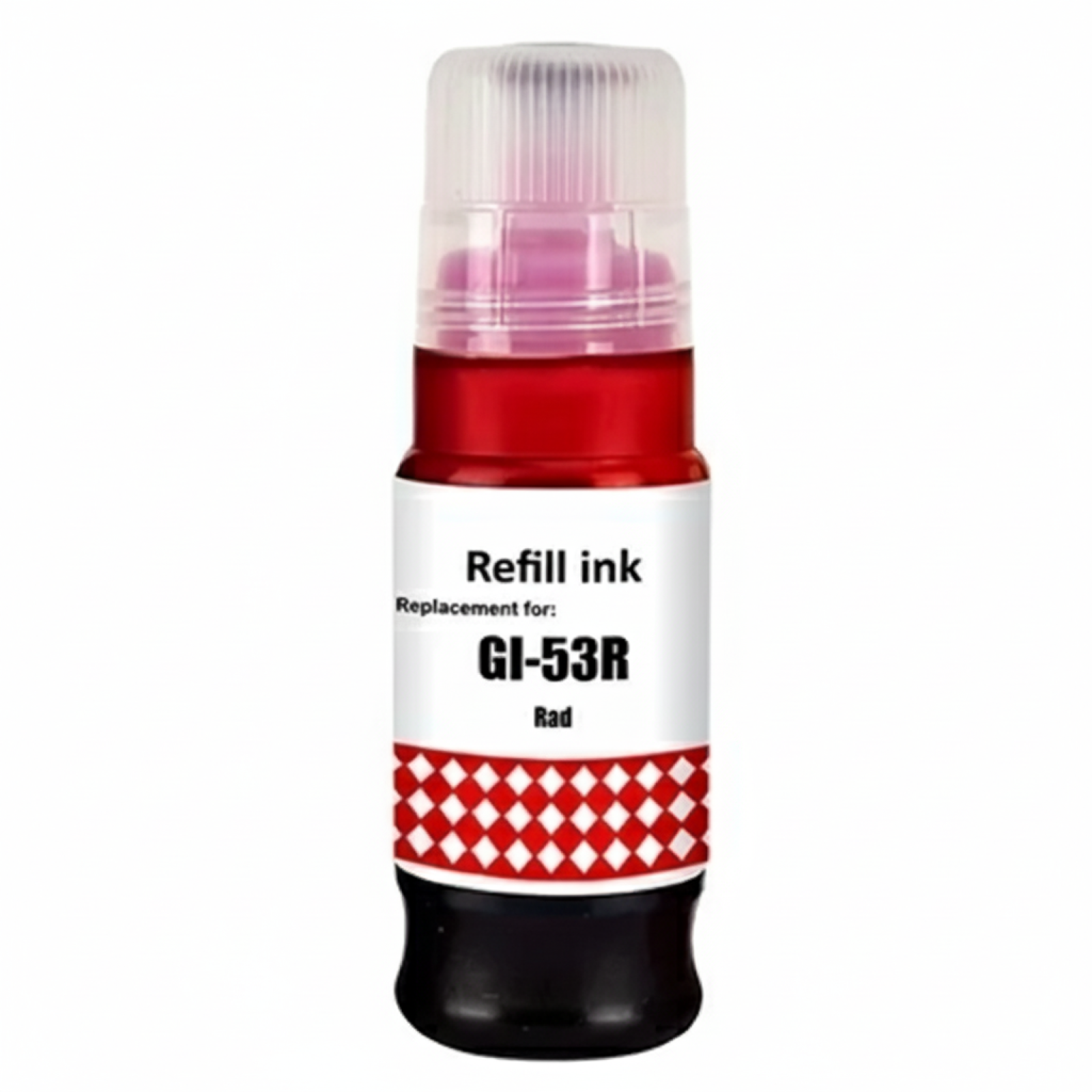 Compatible Ink Cartridge GI-53 R for Canon (4717C001) (Red)