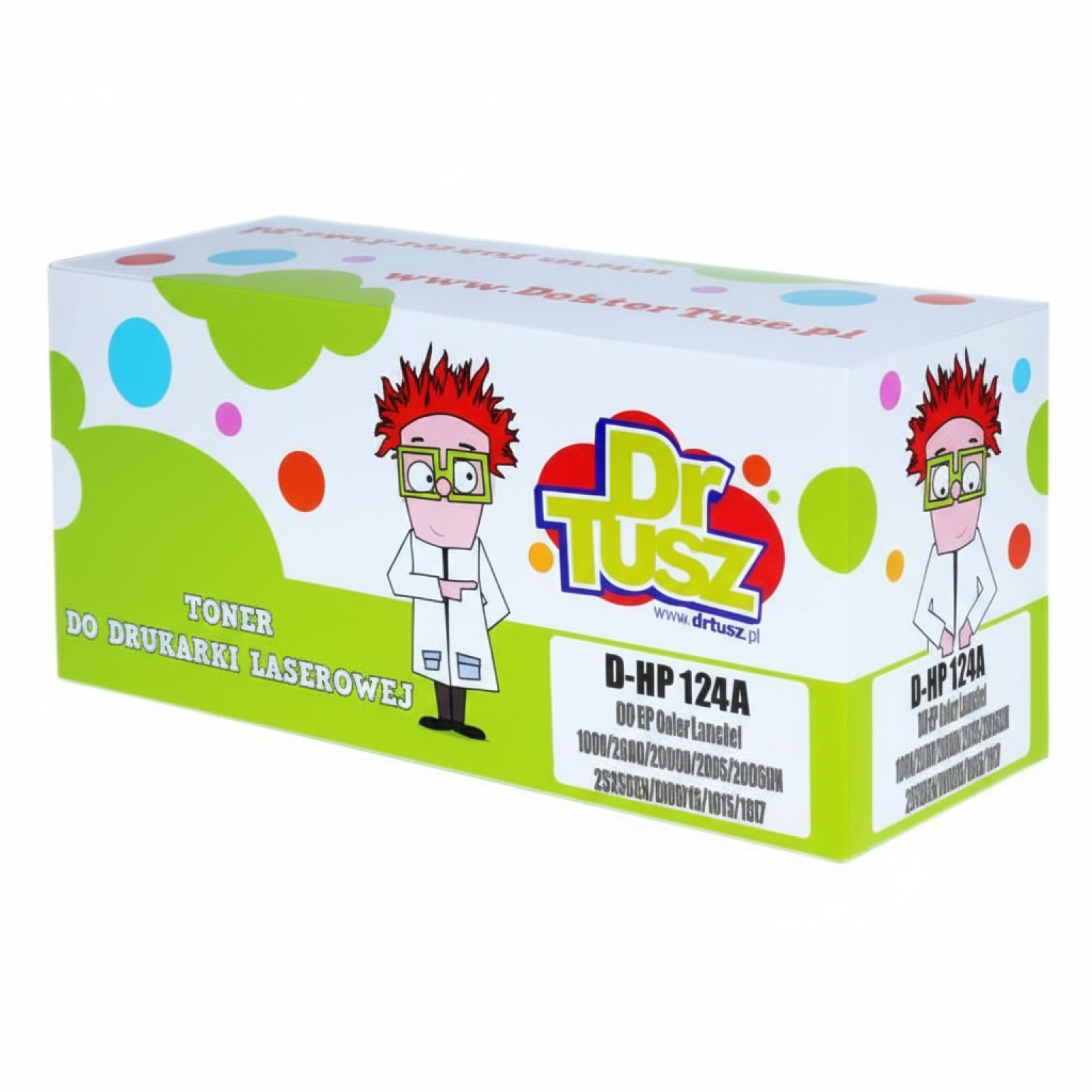 Compatible Toner 124A for HP (Q6000A) (Black)