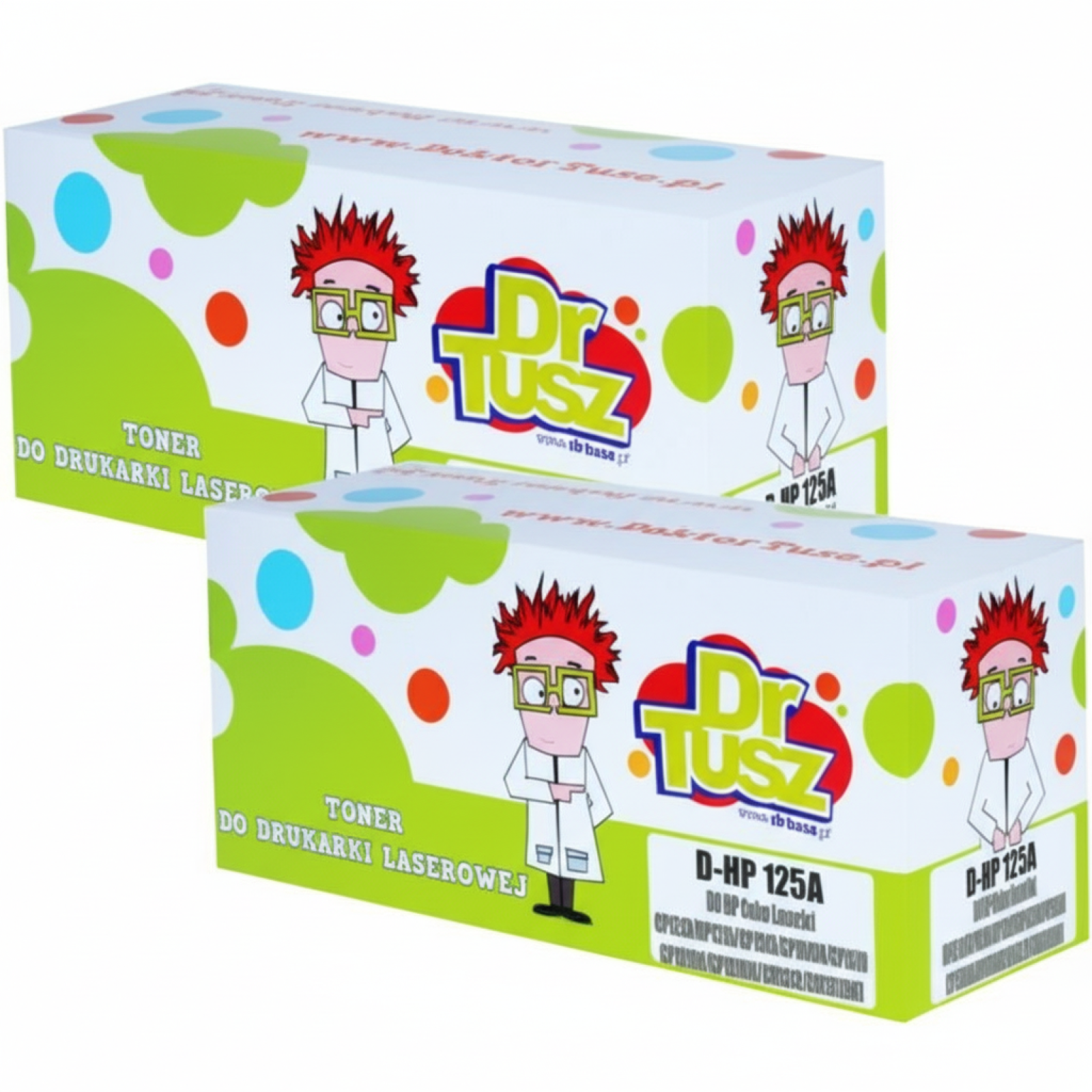 Compatible Toners 125A for HP (CB540AD) (Black) (2-pack)