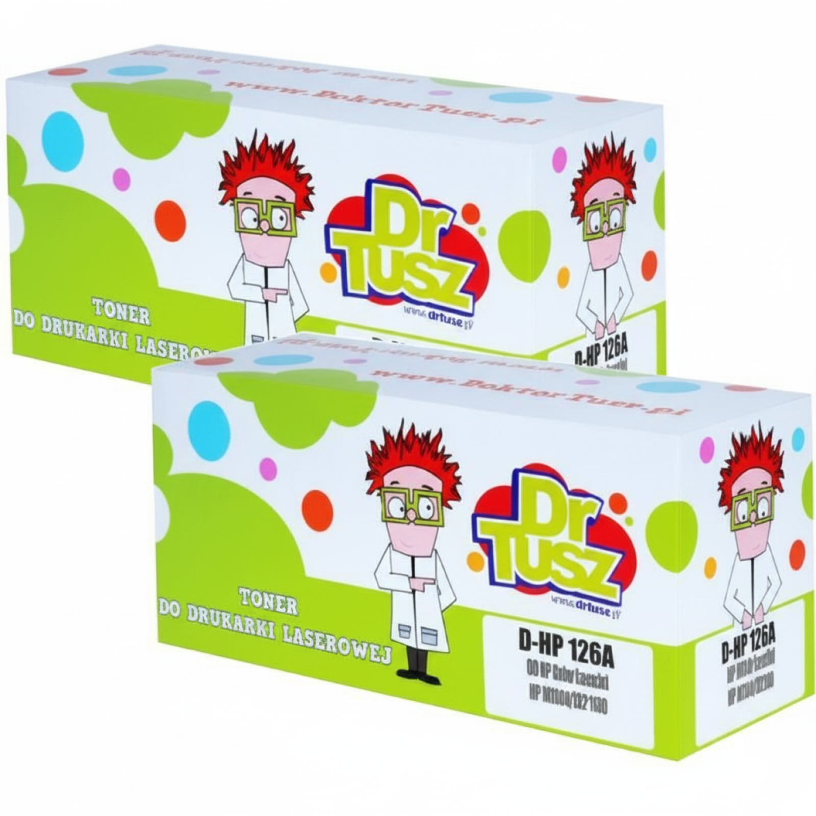 Compatible Toners 126A for HP (CE310AD) (Black) (2-pack)