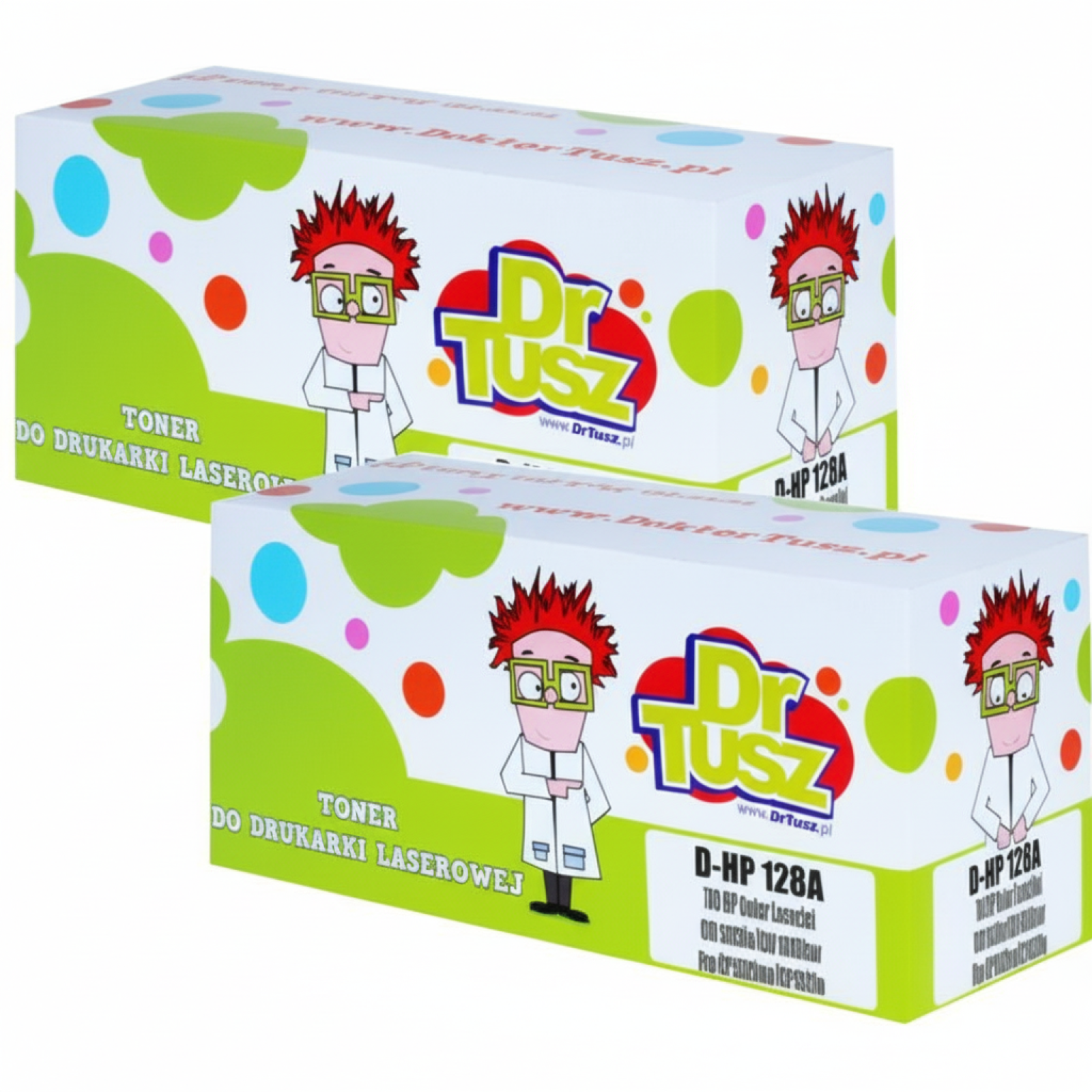 Compatible Toners 128A for HP (CE320AD) (Black) (2-pack)