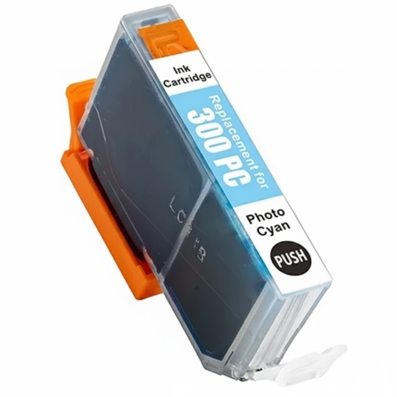 Compatible Ink Cartridge PFI-300PC for Canon (DT-AC-PFI300PC) (Cyan Photo)