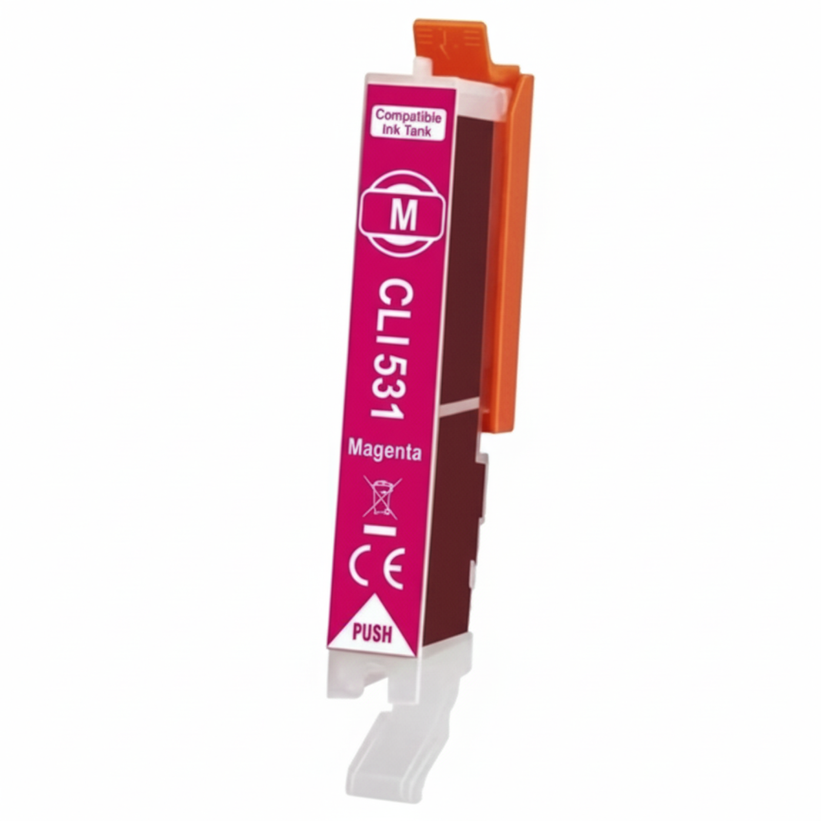 Compatible Ink Cartridge CLI-531 M for Canon (6120C001) (Magenta)