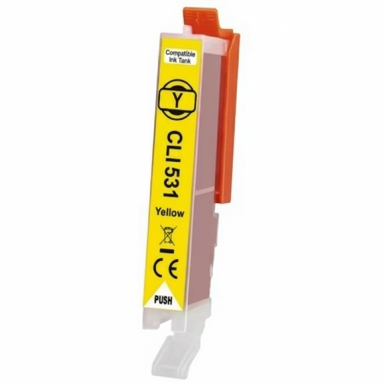 Compatible Ink Cartridge CLI-531 Y for Canon (6121C001) (Yellow)
