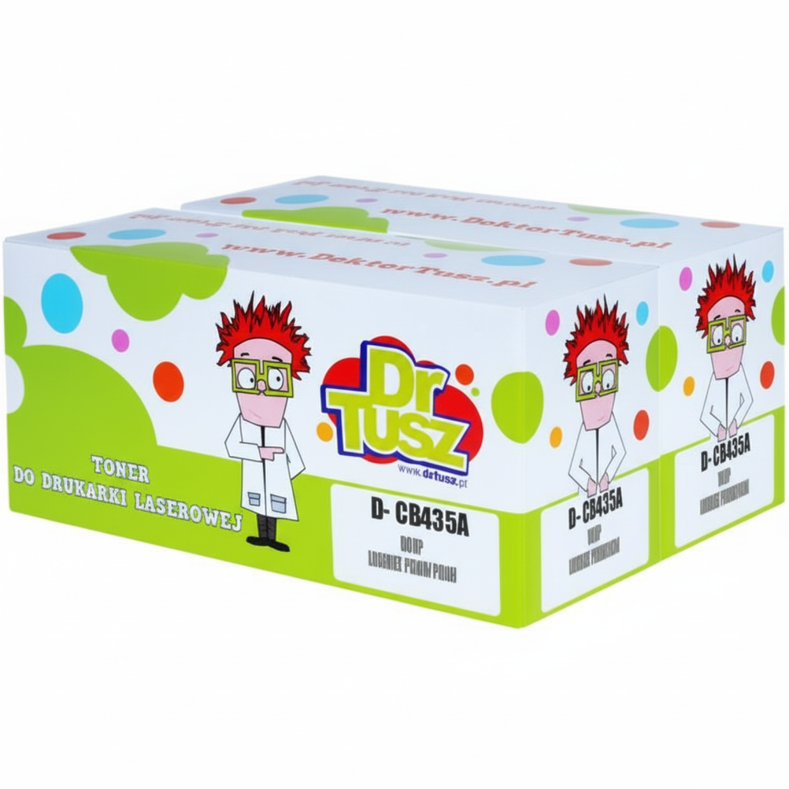 Compatible Toners 35A for HP (CB435AD) (Black) (2-pack)