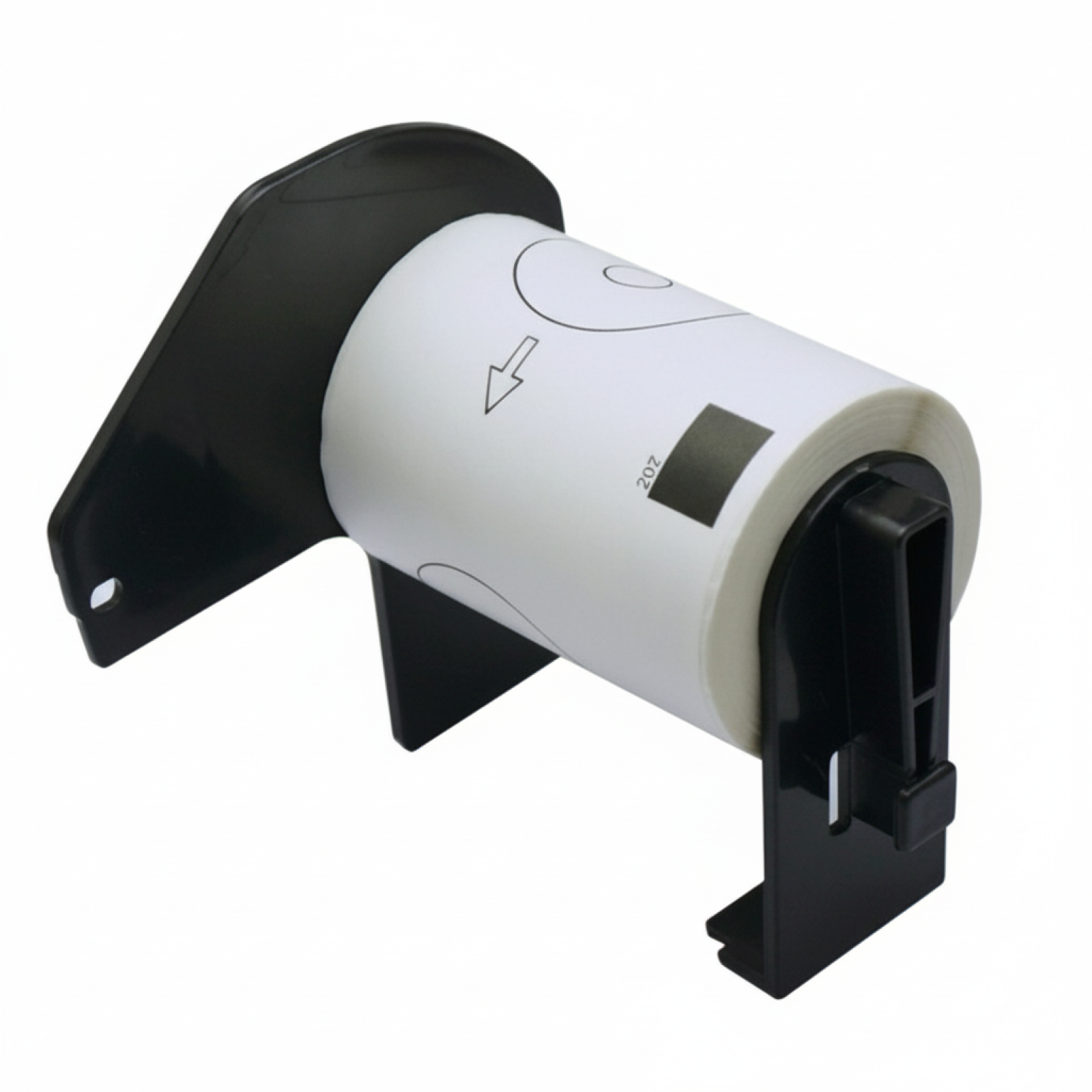 Compatible Label DK-11207 for Brother (DK-11207) (White) (Round, 65 pcs, 58 mm)