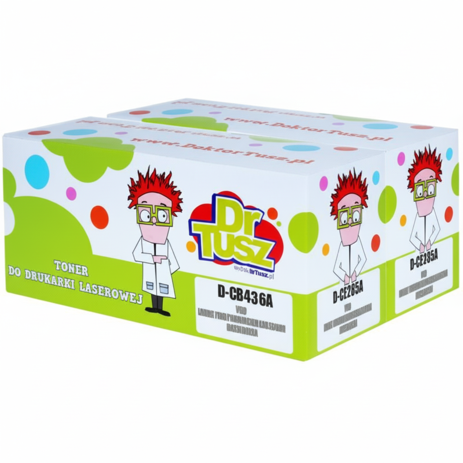 Compatible Toners 36A for HP (CB436AD) (Black) (2-pack)