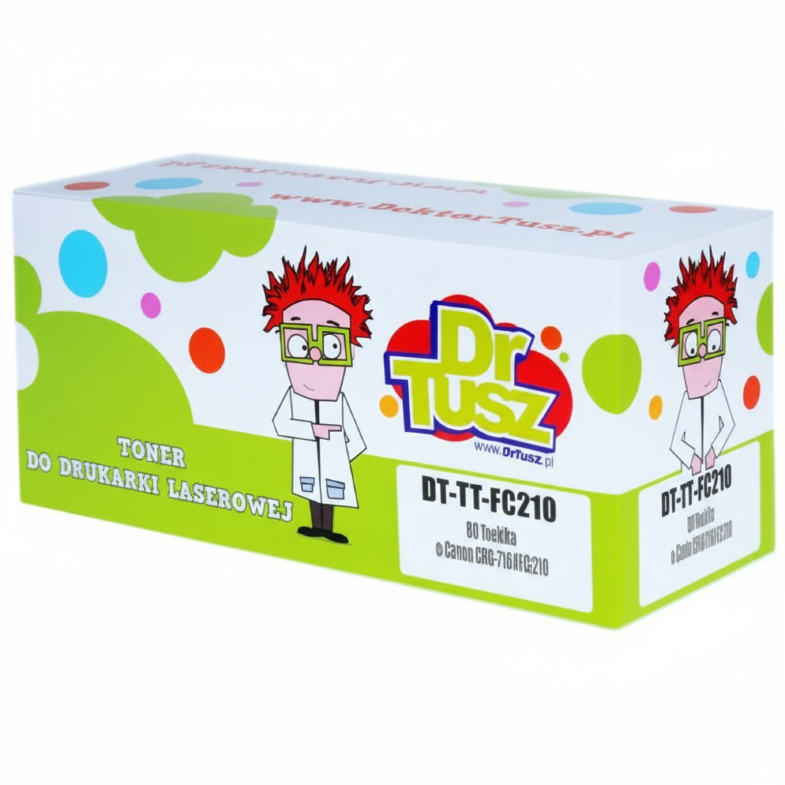 Compatible Toner T-FC210E-K for Toshiba (DT-TT-210K) (Black)