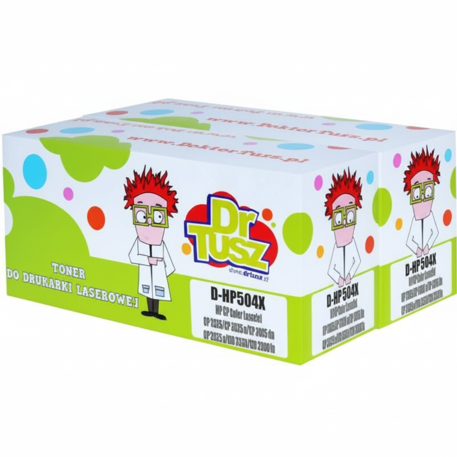 Compatible Toners 504X for HP (CE250XD) (Black) (2-pack)