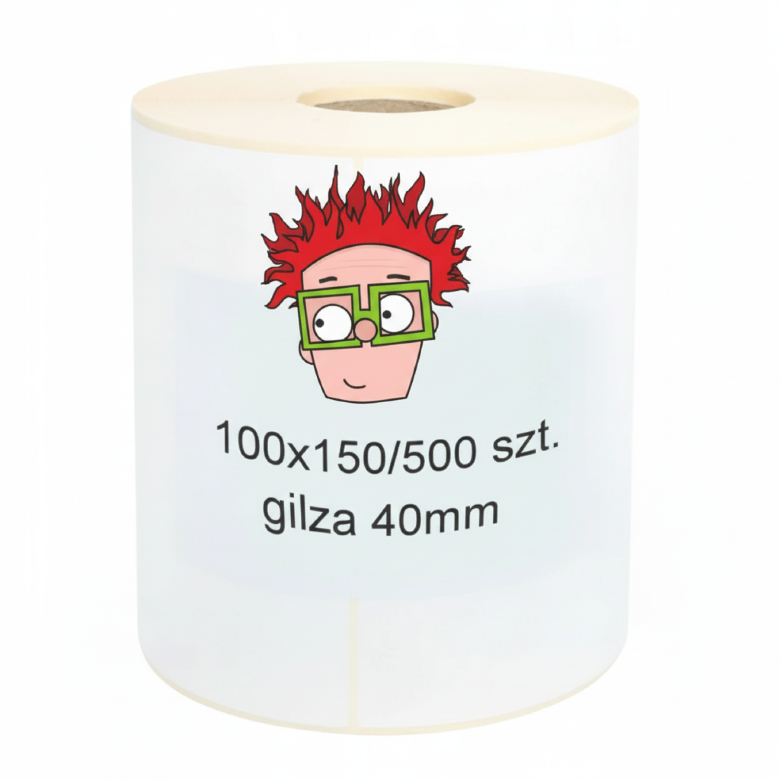Compatible Label 100x150 mm for Zebra (DT-EZ-100x150) (White) (500 pcs)