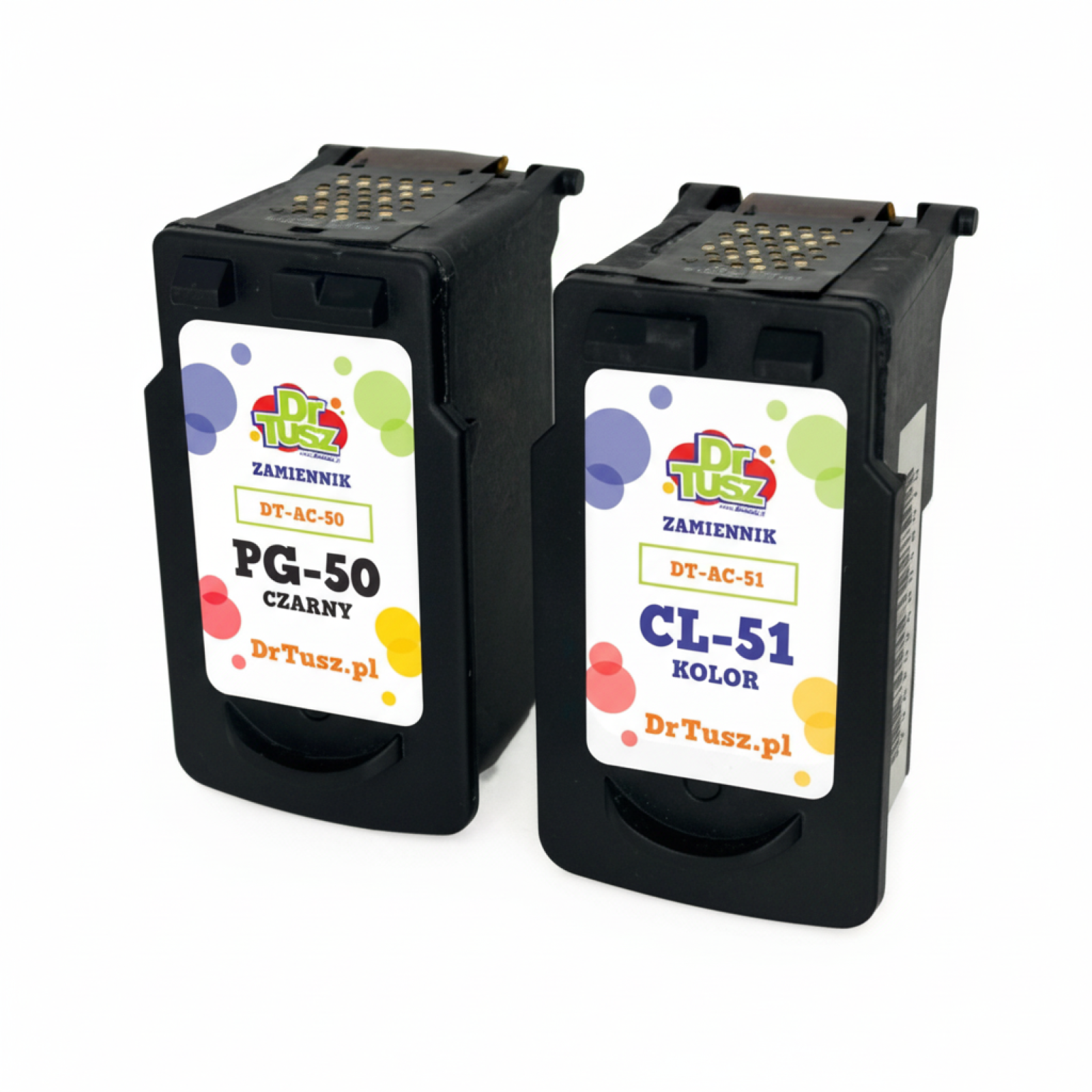 Compatible Ink Cartridges PG-50 + CL-51 for Canon (DT-AC-50+51 K) (multi pack)