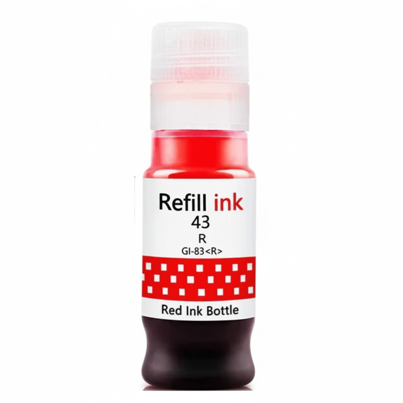 Compatible Ink Cartridge GI-43 R for Canon (4716C001) (Red)