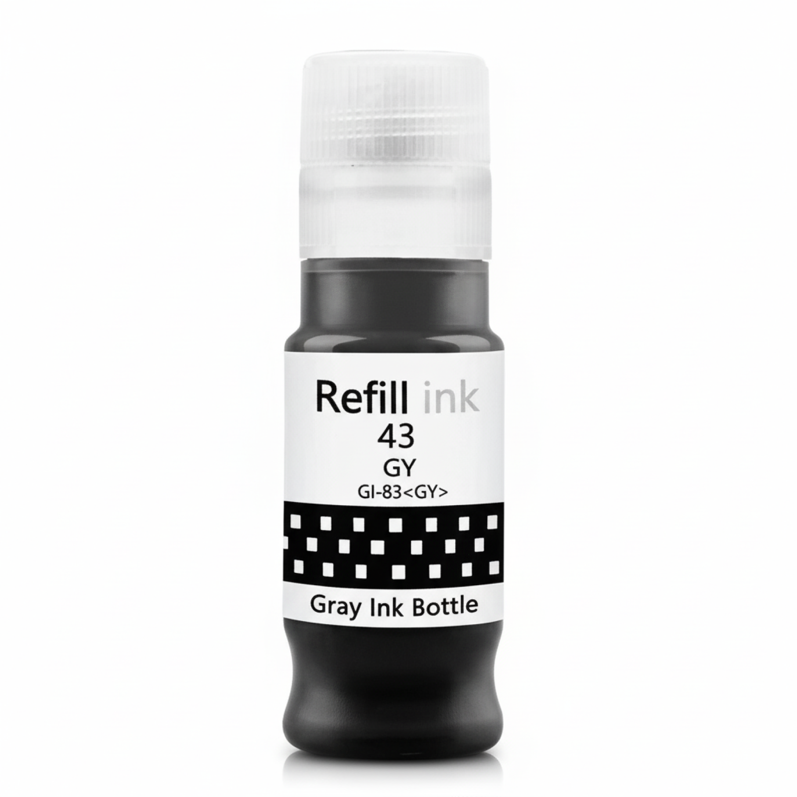 Compatible Ink Cartridge GI-43 GY for Canon (4707C001) (Gray)