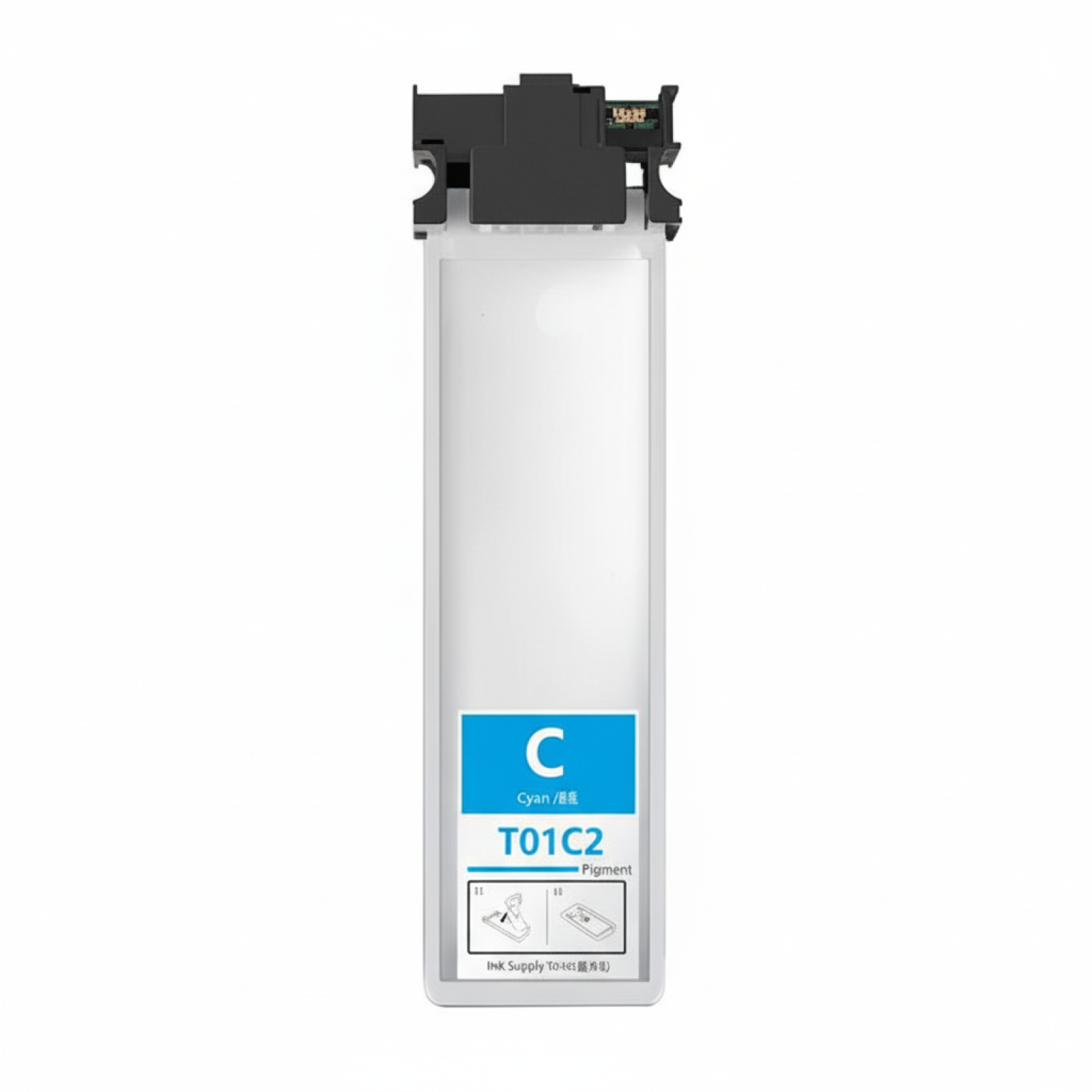 Compatible Ink Cartridge T01C2 XL for Epson (C13T01C200) (Cyan)