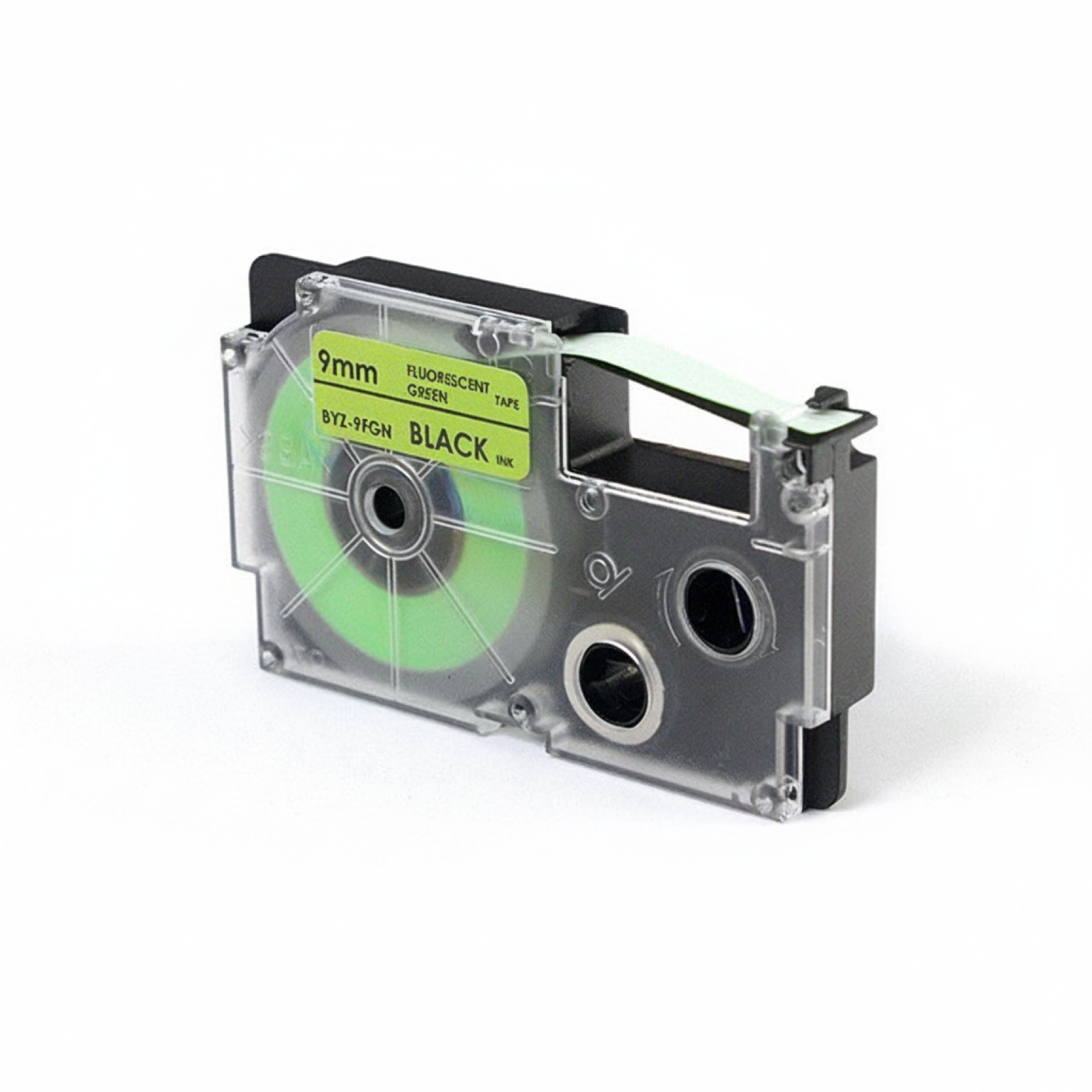 Compatible Ink Ribbon XR-9FGN for Casio (XR-9FGN) (Green) (9 mm, 5,5 m)