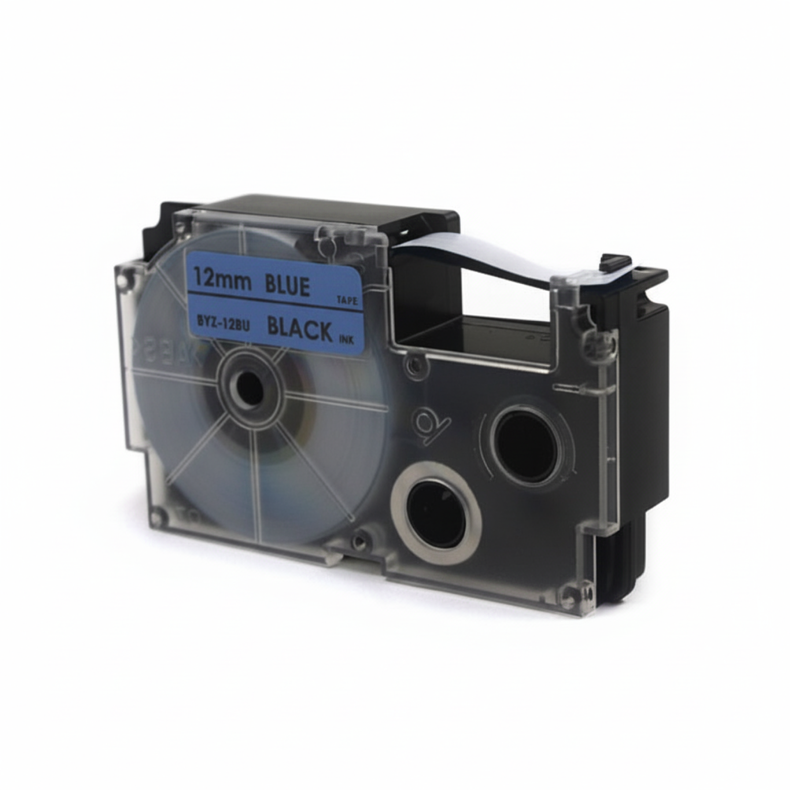 Compatible Ink Ribbon XR-12BU1 for Casio (XR-12BU1) (Blue) (12 mm, 8 m)