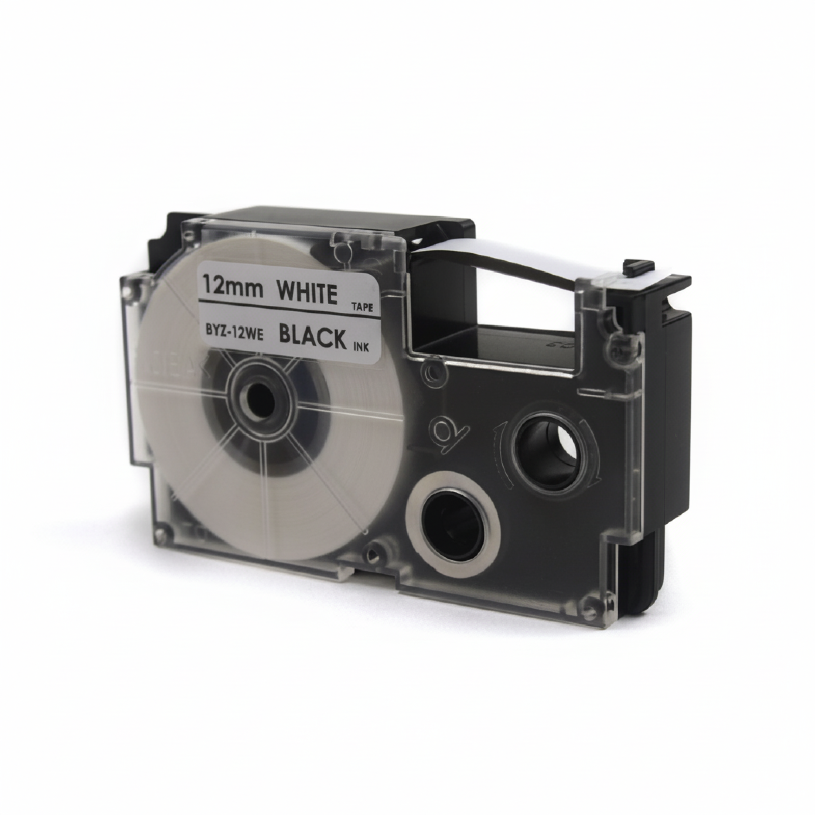 Compatible Ink Ribbon XR-12WE1 for Casio (XR-12WE1) (White) (12 mm, 8 m)