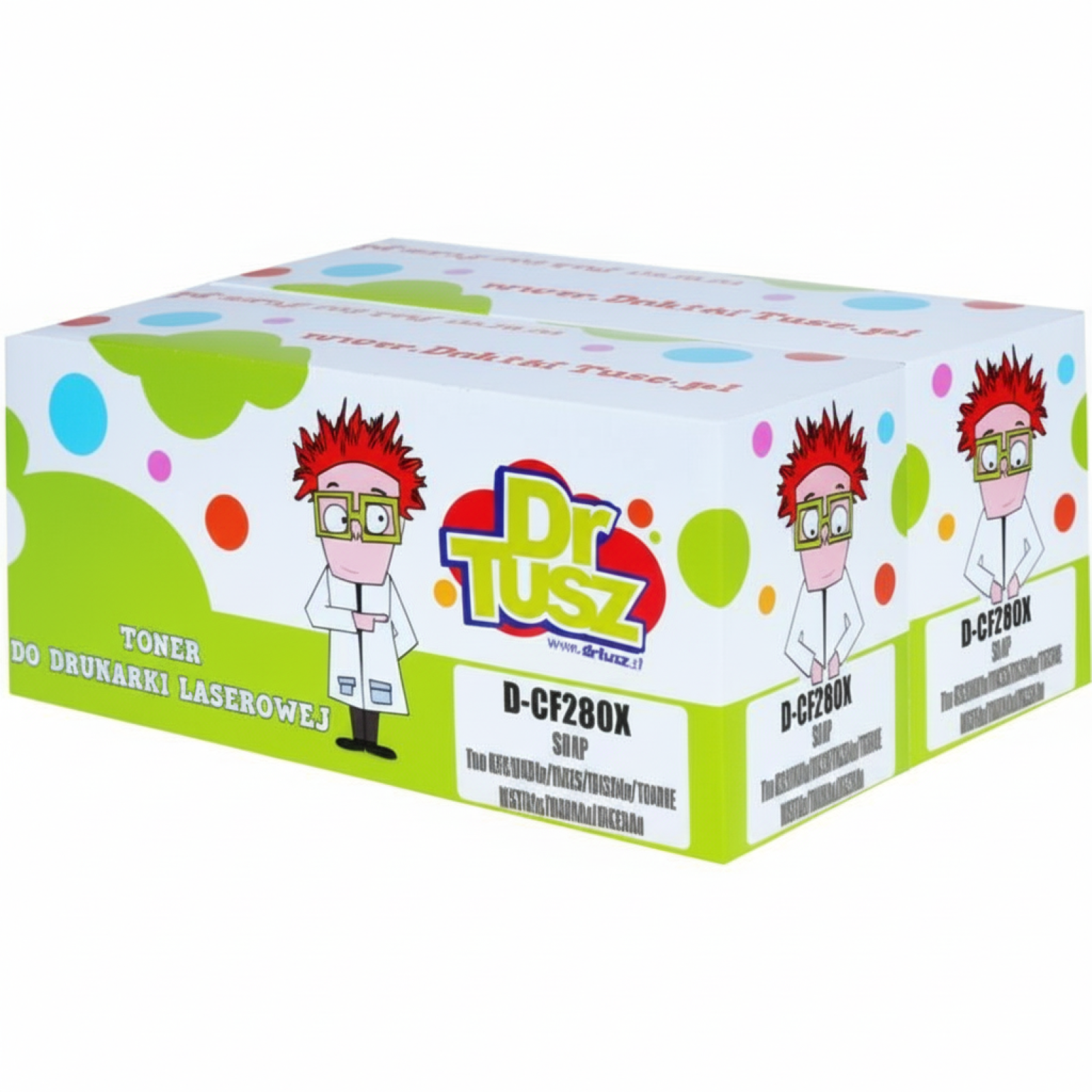 Compatible Toners 80X for HP (CF280XD) (Black) (2-pack)