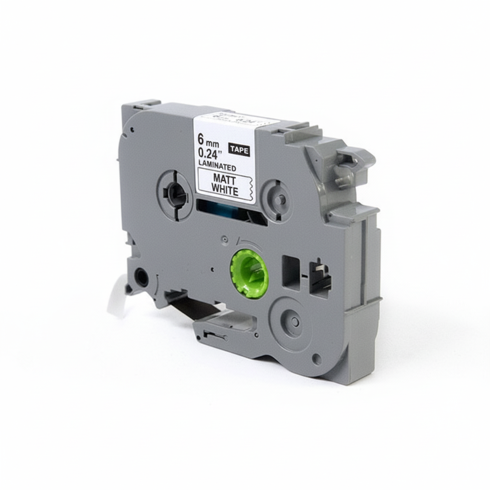 Compatible Ribbon TZe-M211 for Brother (TZe-M211) (White) (6 mm, 8 m)