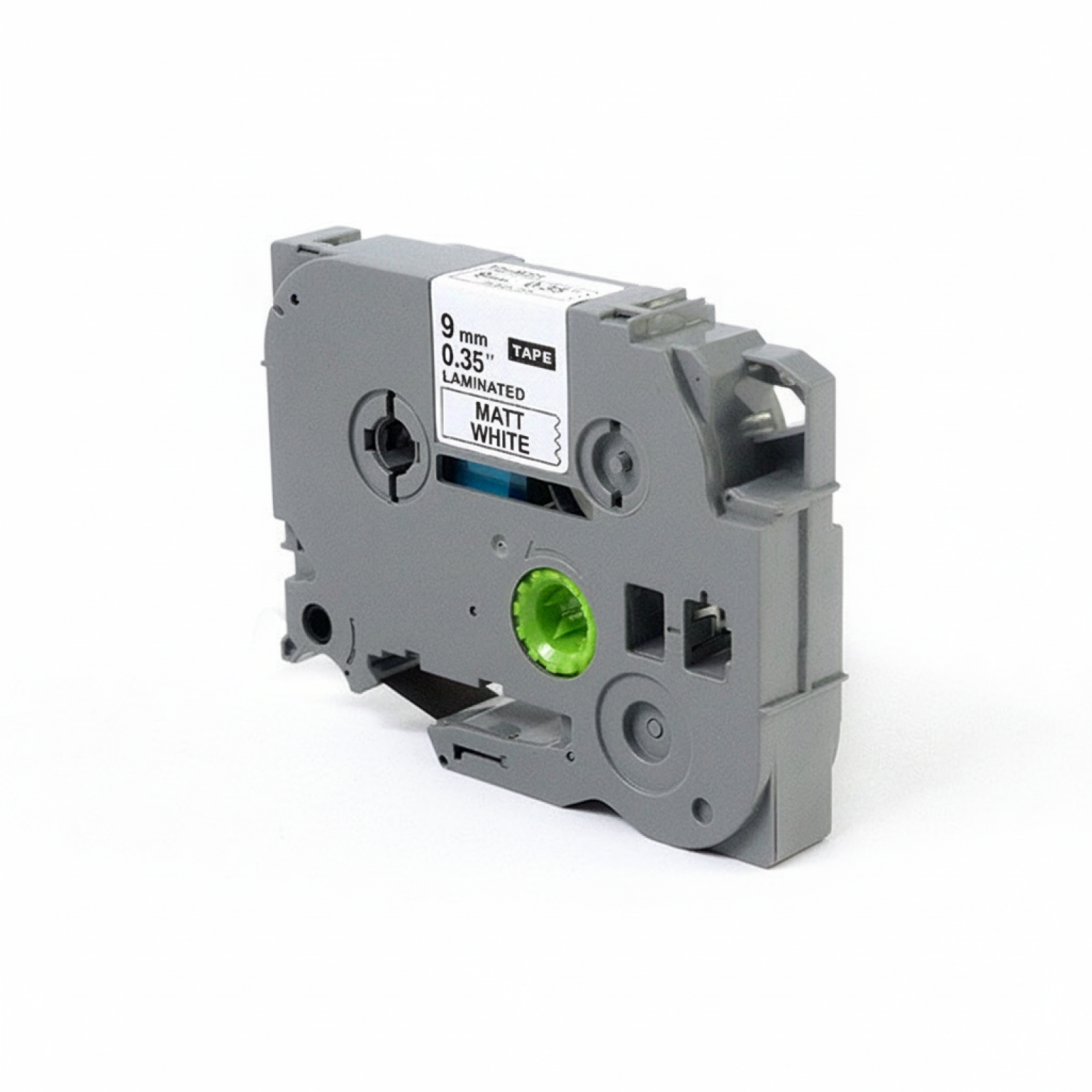 Compatible Ribbon TZe-M221 for Brother (TZe-M221) (White) (9 mm, 8 m)