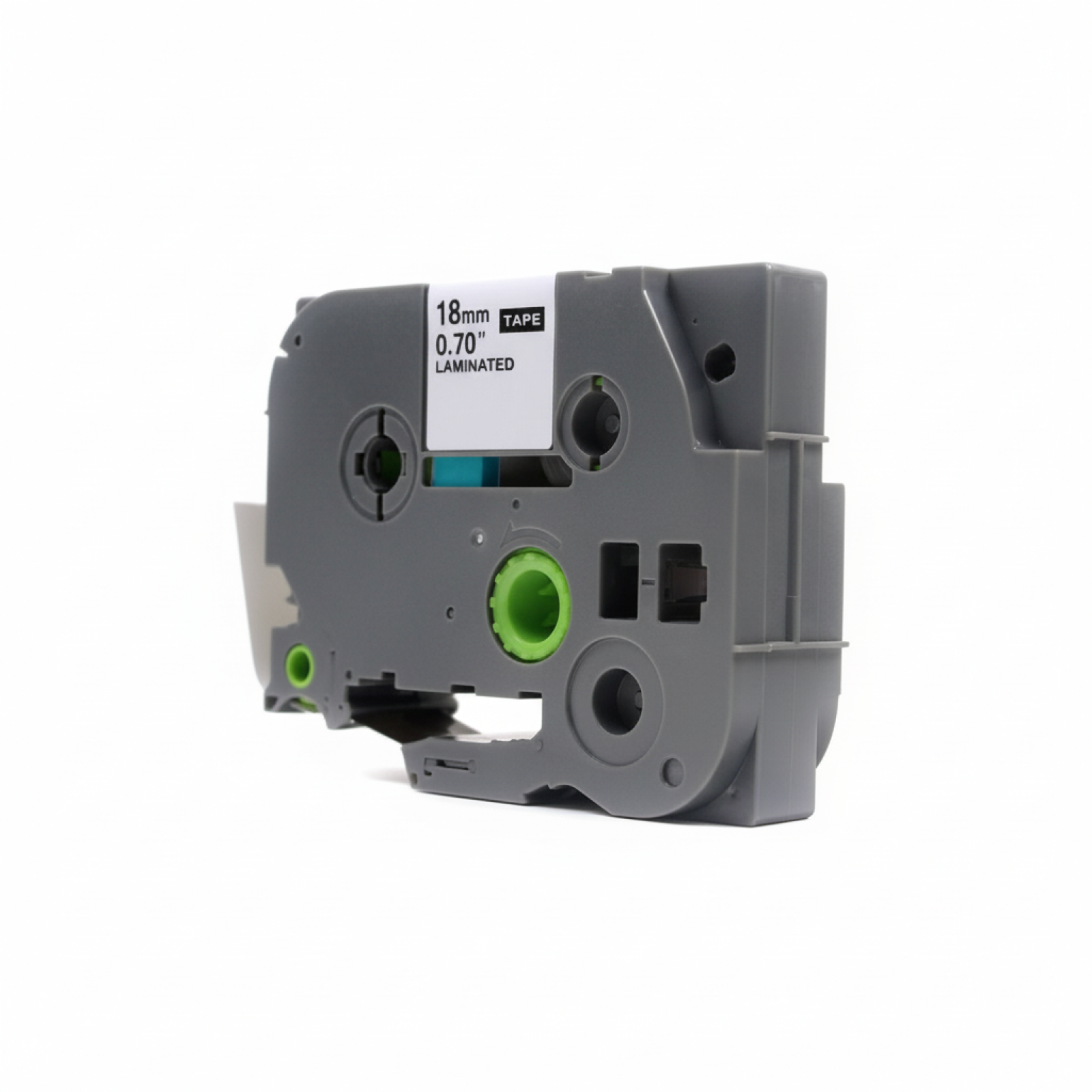 Compatible Ribbon TZe-142 for Brother (TZe-142) (Transparent) (18 mm, 8 m, Transparent, Red)