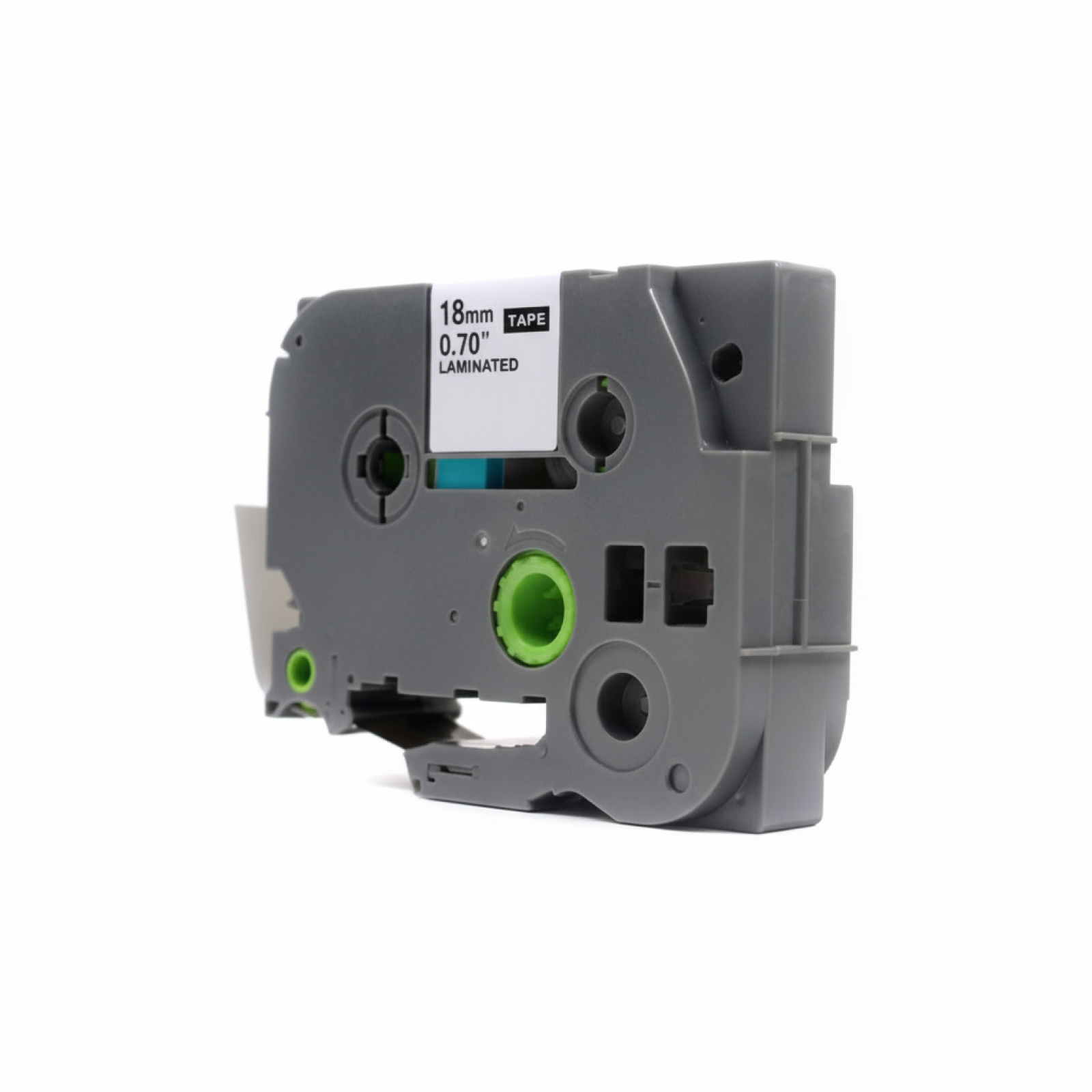 Compatible Ribbon TZe-145 for Brother (TZe-145) (Transparent) (18 mm, 8 m, Transparent, White)