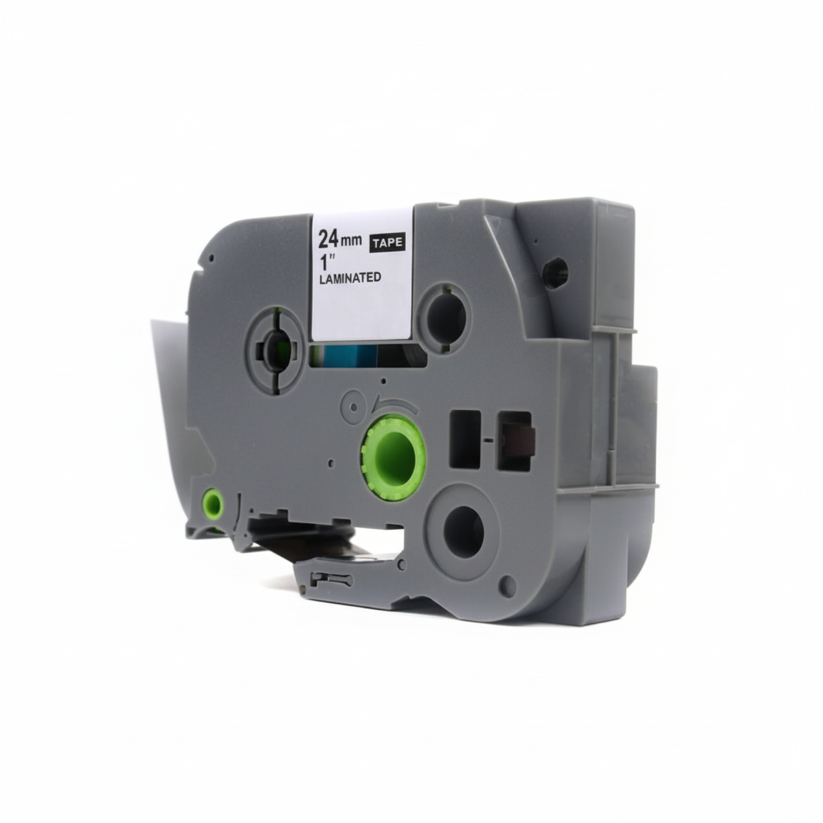 Compatible Ribbon TZe-152 for Brother (TZe-152) (Transparent) (24 mm, 8 m, Transparent, Red)