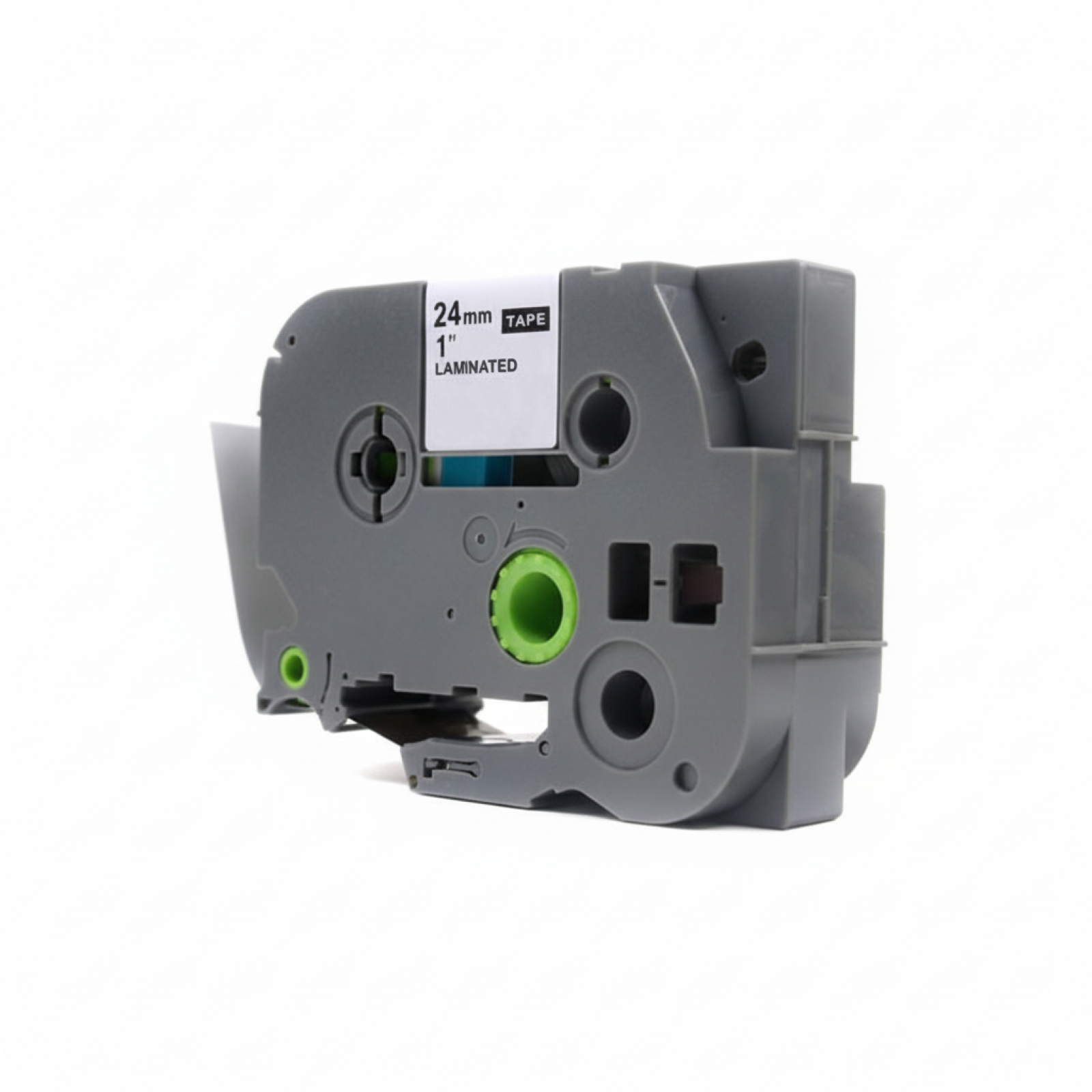 Compatible Ribbon TZe-155 for Brother (TZe-155) (Transparent) (24 mm, 8 m, Transparent, White)