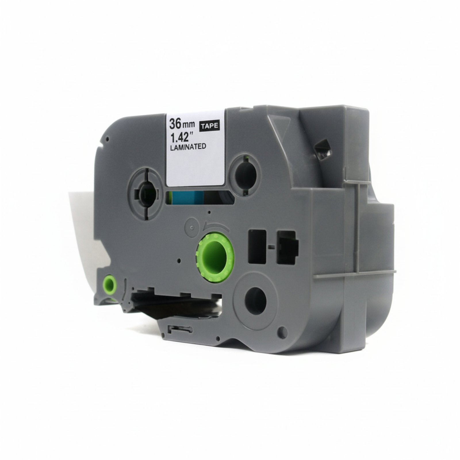 Compatible Ribbon TZe-162 for Brother (TZe-162) (Transparent) (36 mm, 8 m, Transparent, Red)