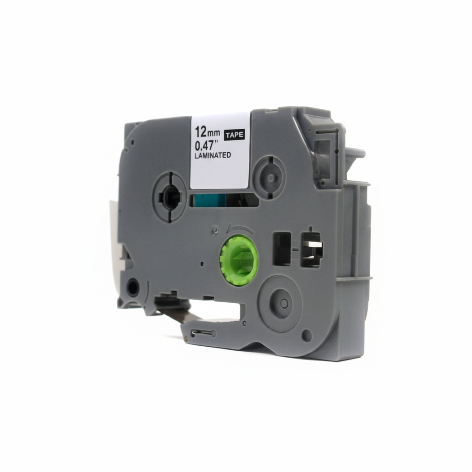 Compatible Ribbon TZe-133 for Brother (TZe-133) (Transparent) (12 mm, 8 m, Transparent, Blue)