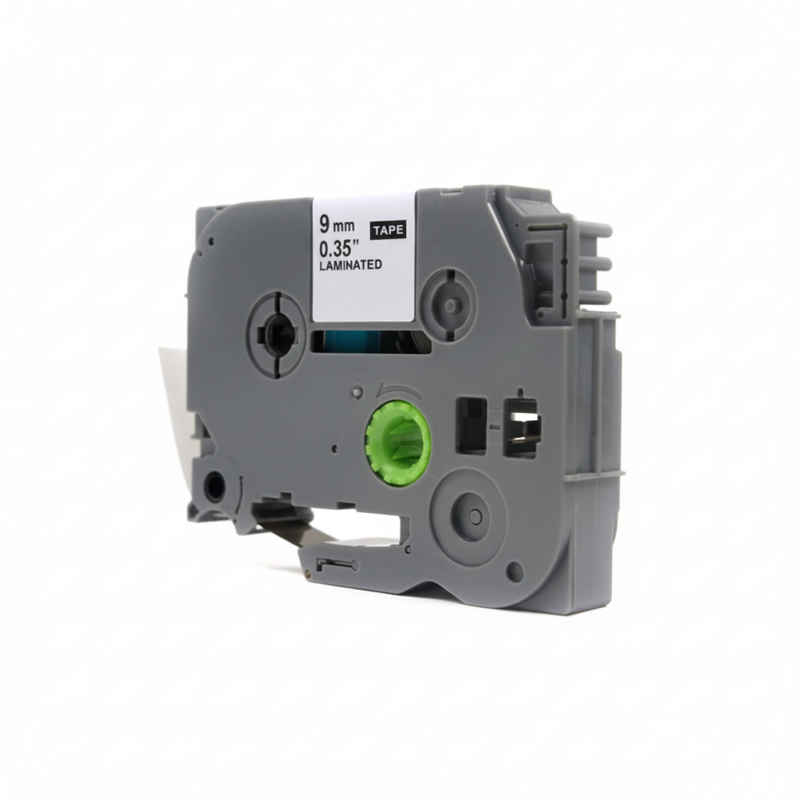 Compatible Ribbon TZe-125 for Brother (TZe-125) (Transparent) (9 mm, 8 m, Transparent, White)