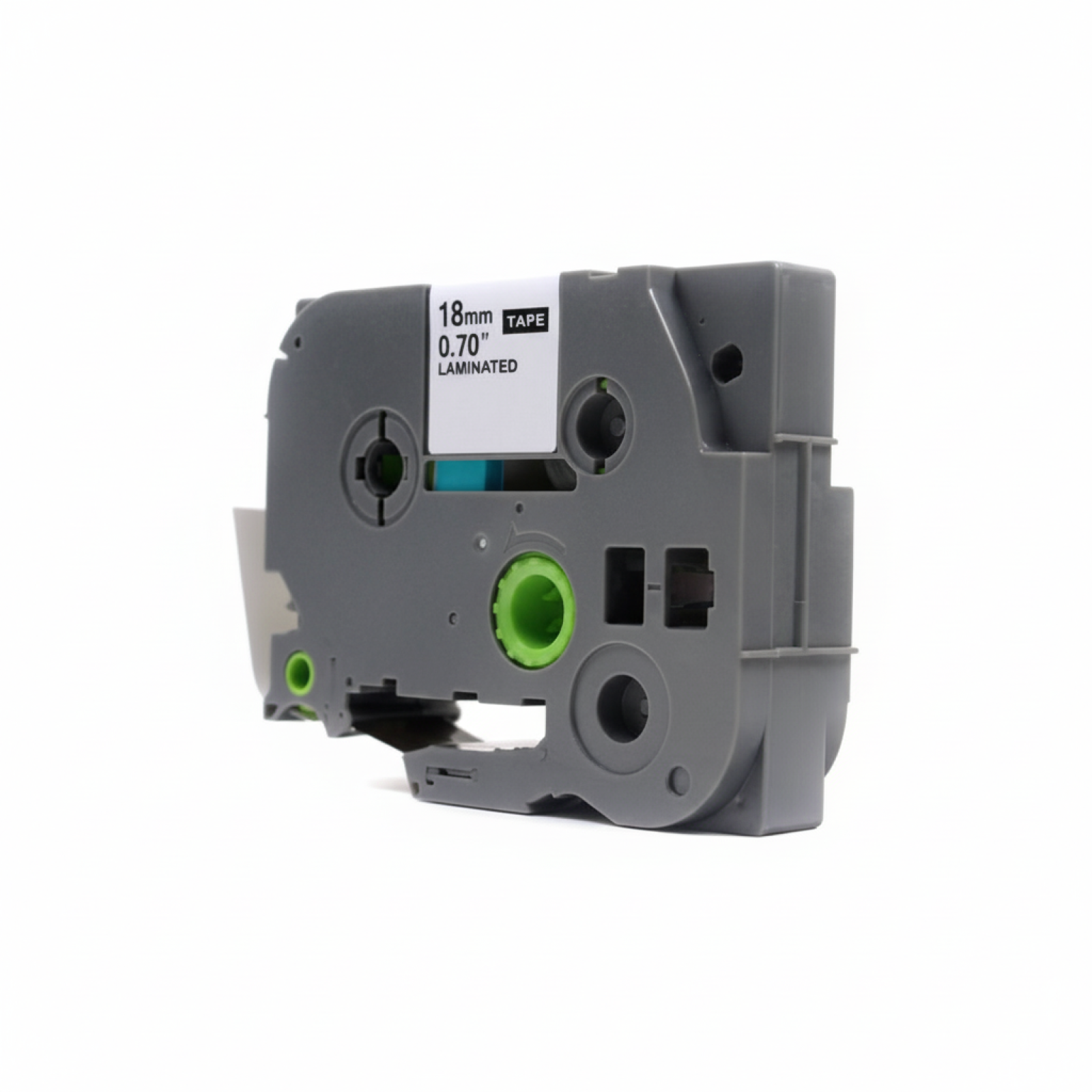 Compatible Ribbon TZe-242 for Brother (TZe-242) (White) (18 mm, 8 m, White, Red)