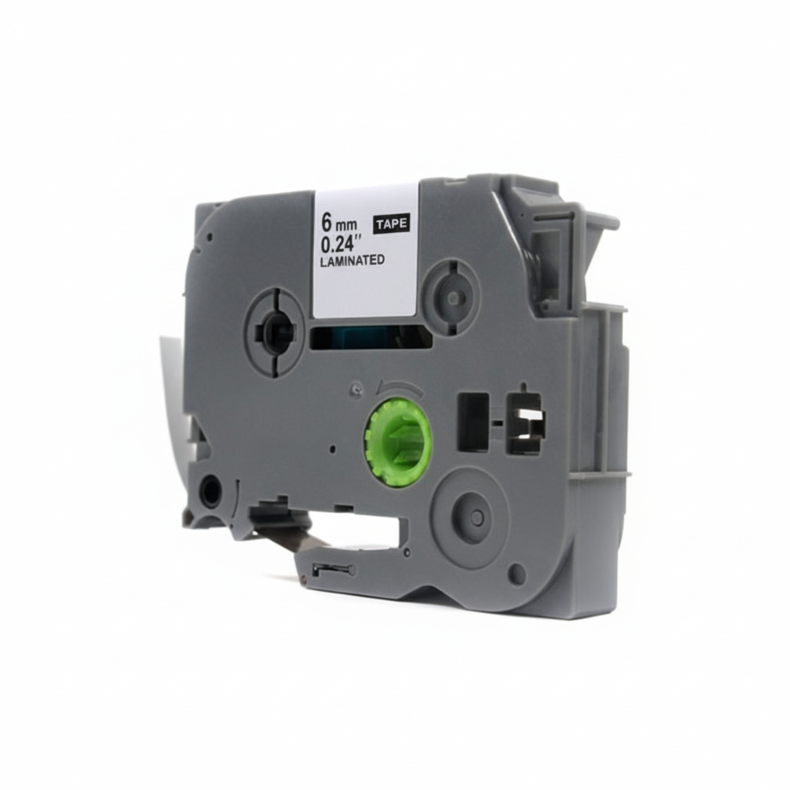 Compatible Ribbon TZe-315 for Brother (TZe-315) (Black) (6 mm, 8 m, Black, White)