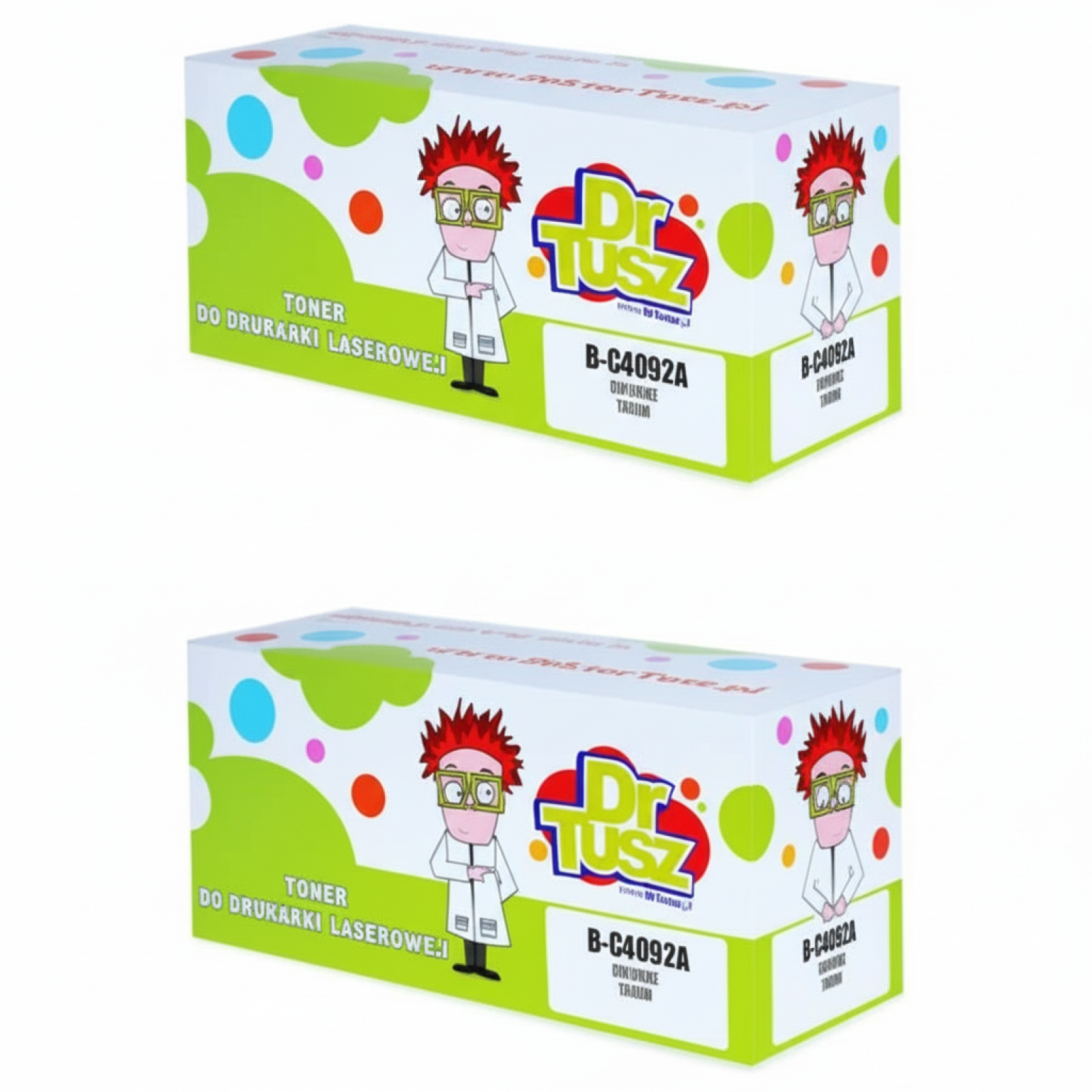 Compatible Toners 92A for HP (C4092AD) (Black) (2-pack)