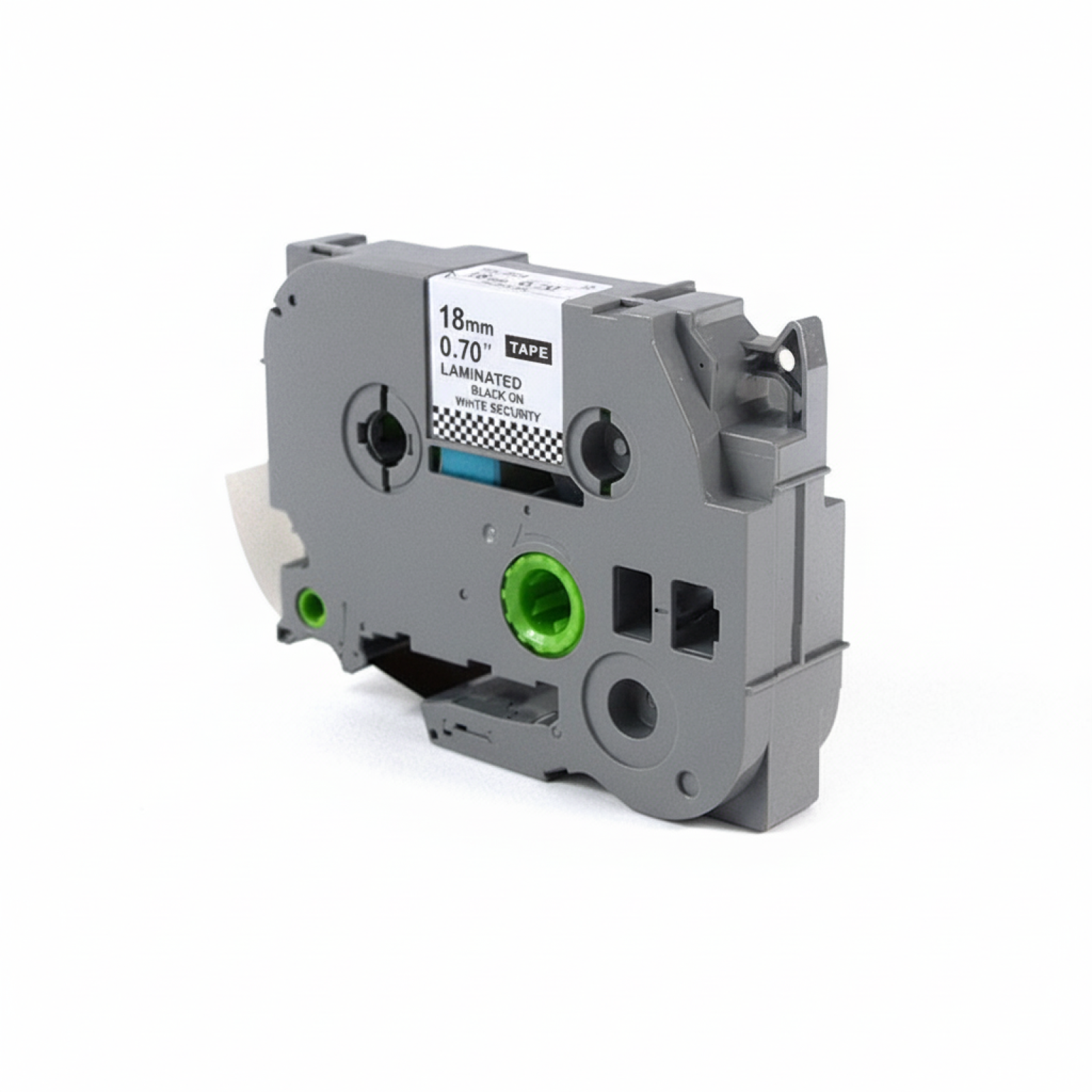 Compatible Ribbon TZe-SE4 for Brother (TZe-SE4) (White) (18 mm, 8 m, White)